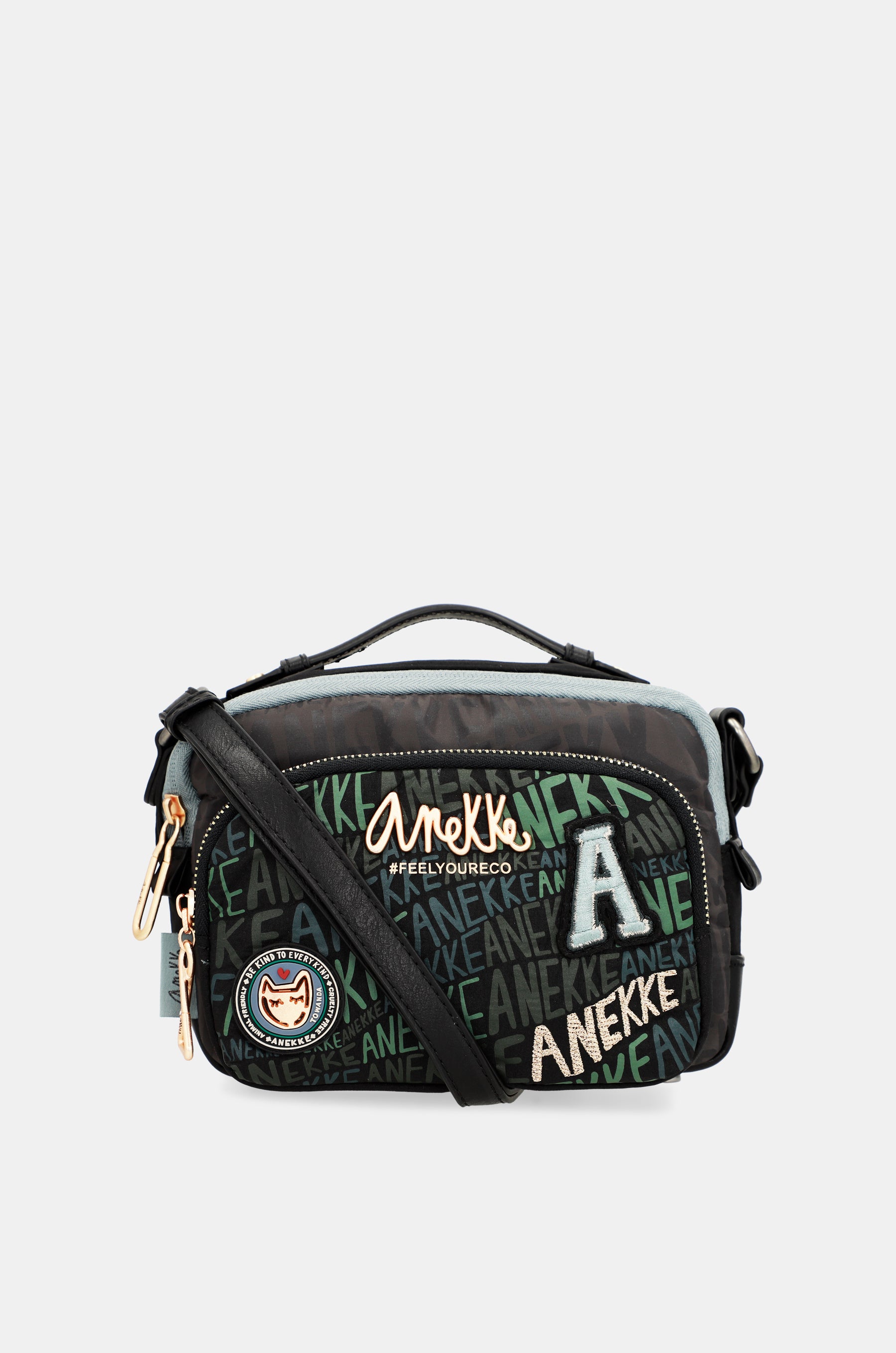 Borsa a tracolla stampata Nature Woods