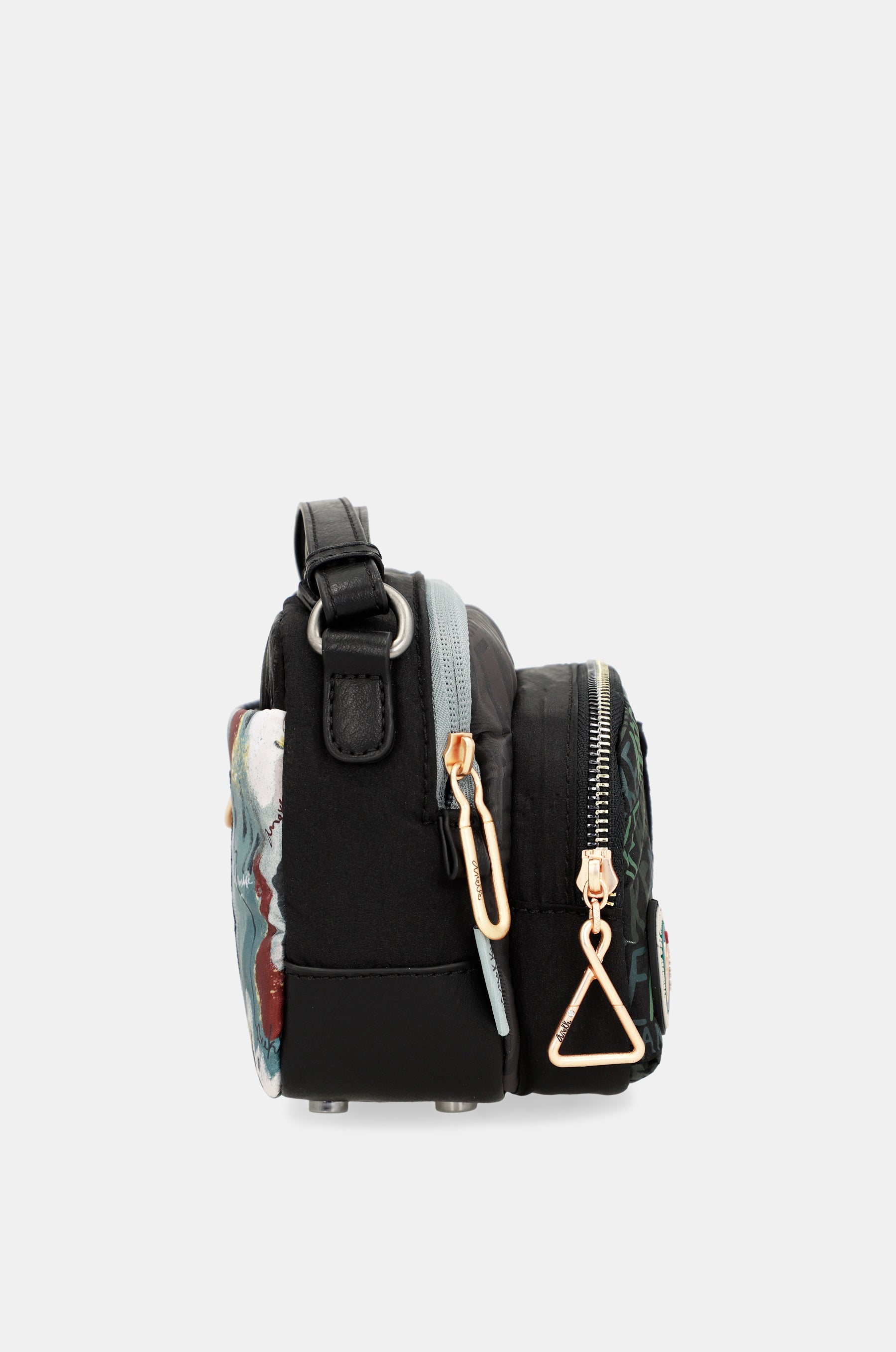 Borsa a tracolla stampata Nature Woods