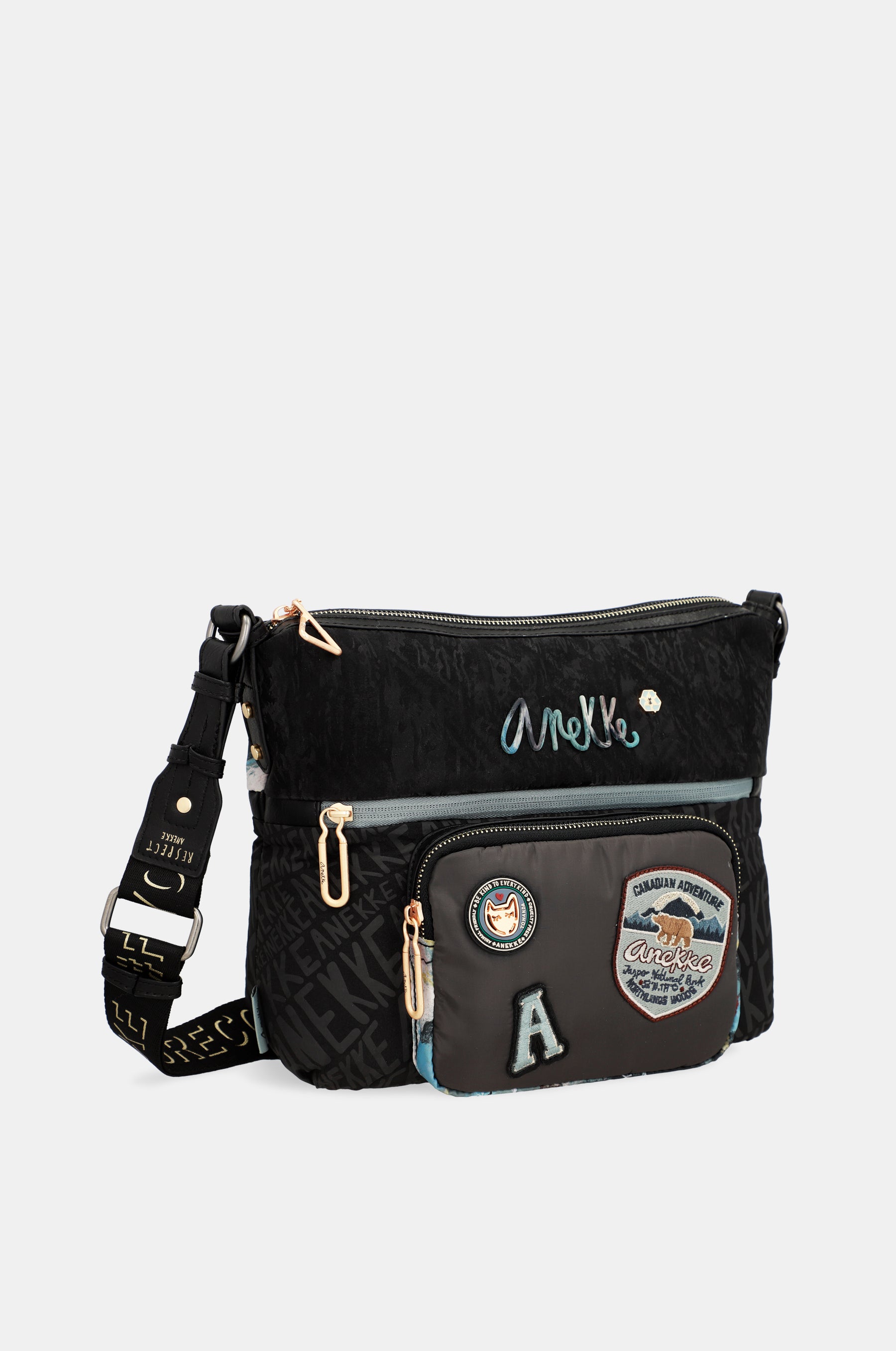 Borsa a tracolla grande Nature Woods