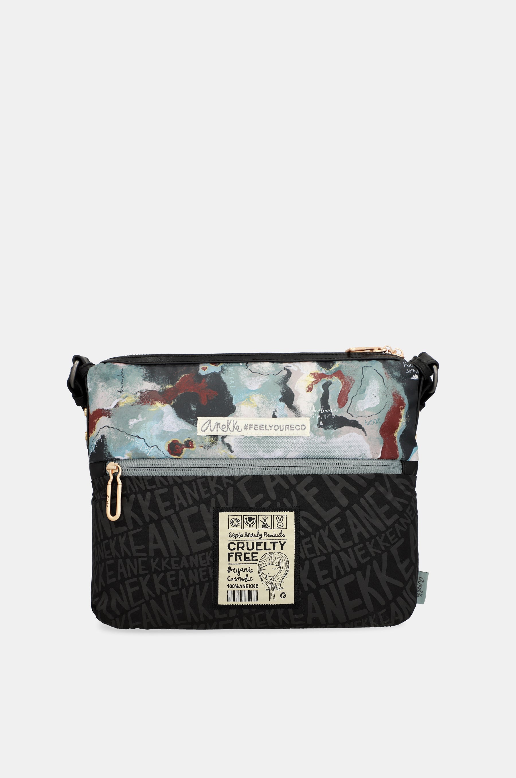 Borsa a tracolla grande Nature Woods