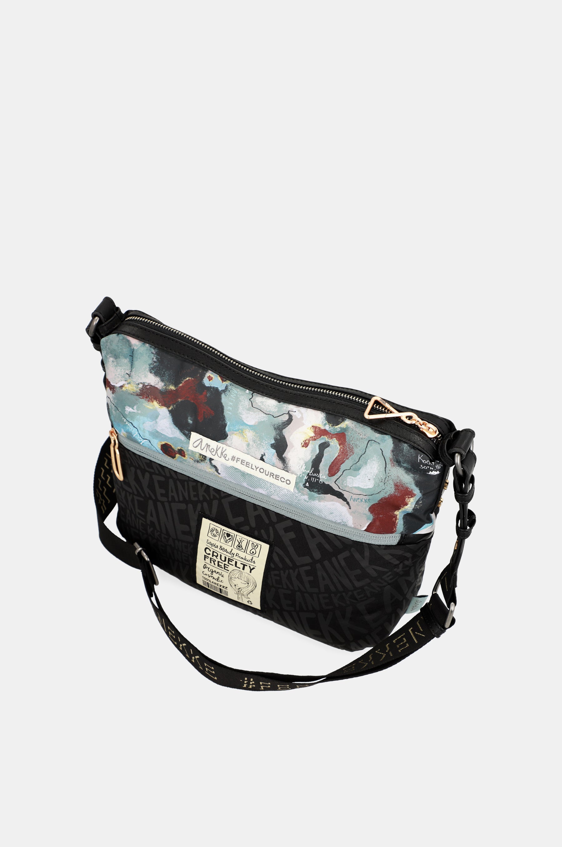 Borsa a tracolla grande Nature Woods