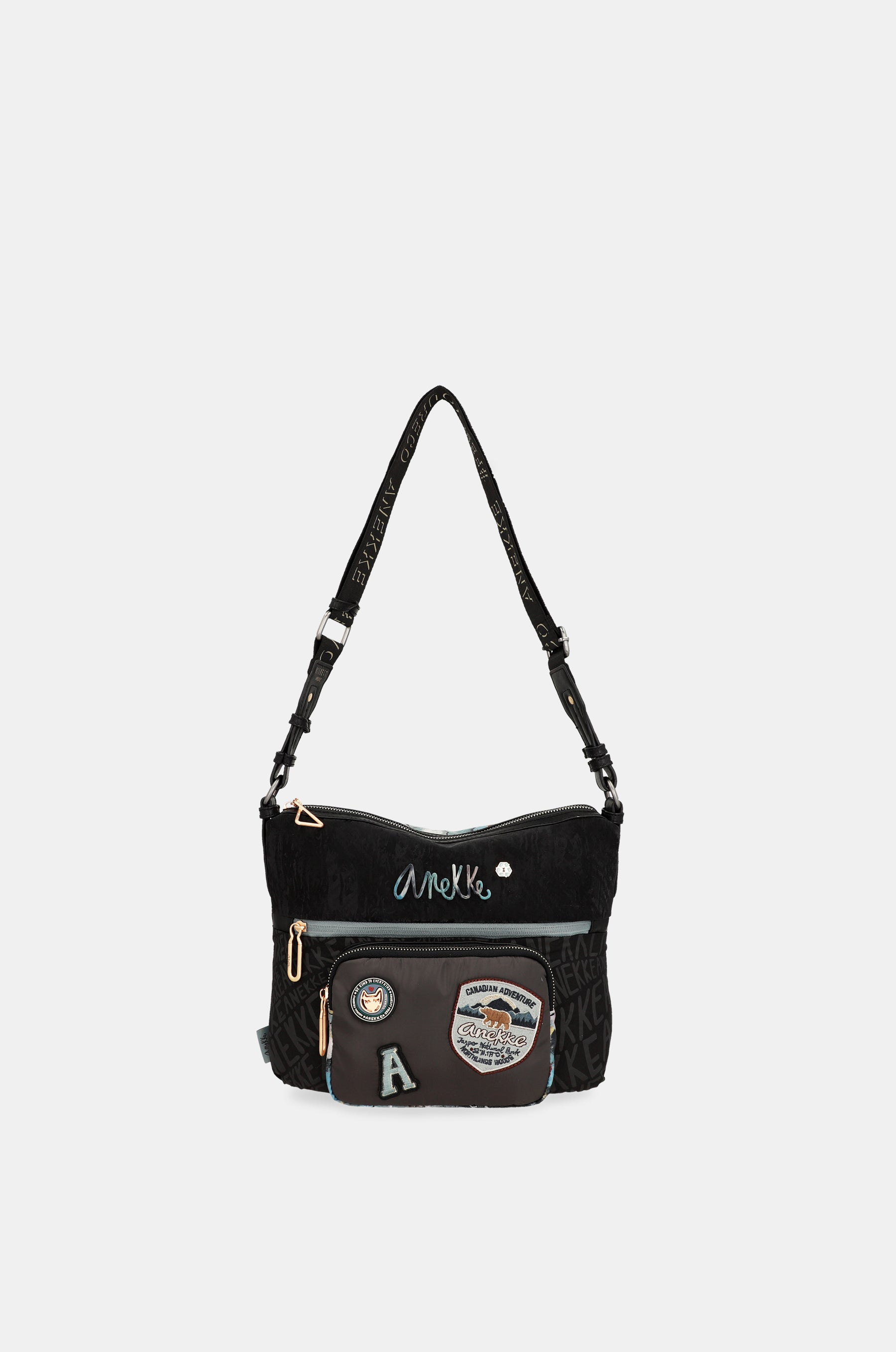 Borsa a tracolla grande Nature Woods