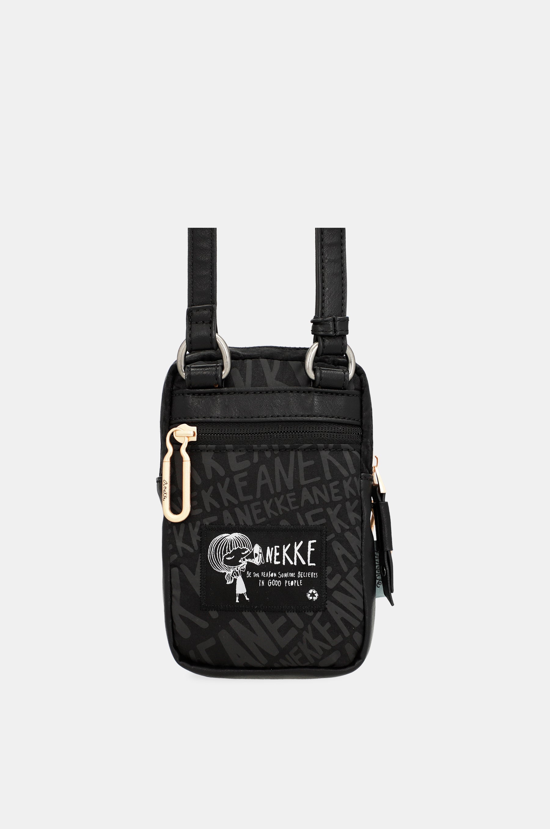 Borsa a tracolla mini Nature Woods con tasca