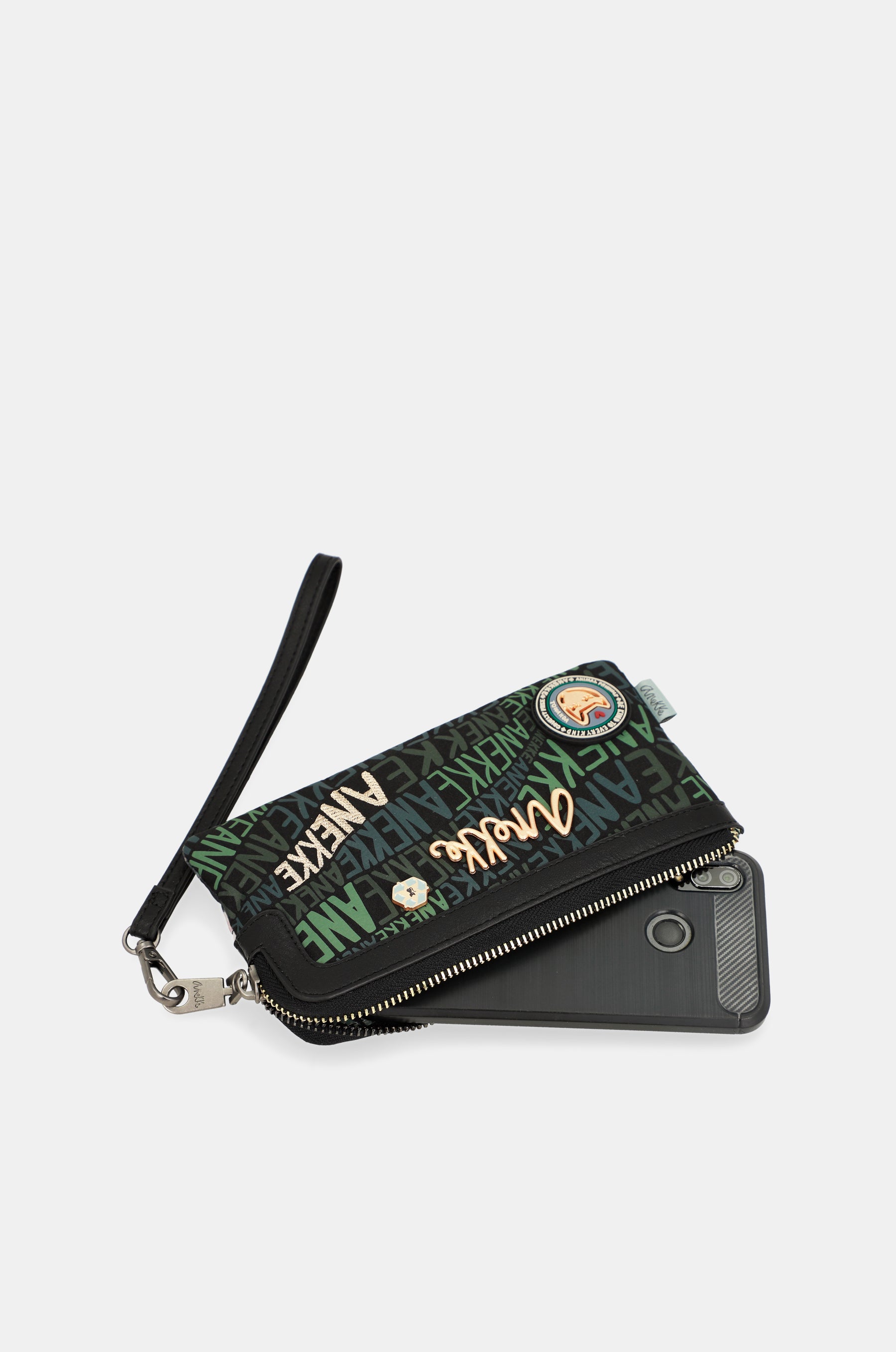 Portamonete Nature Woods con cinturino da polso