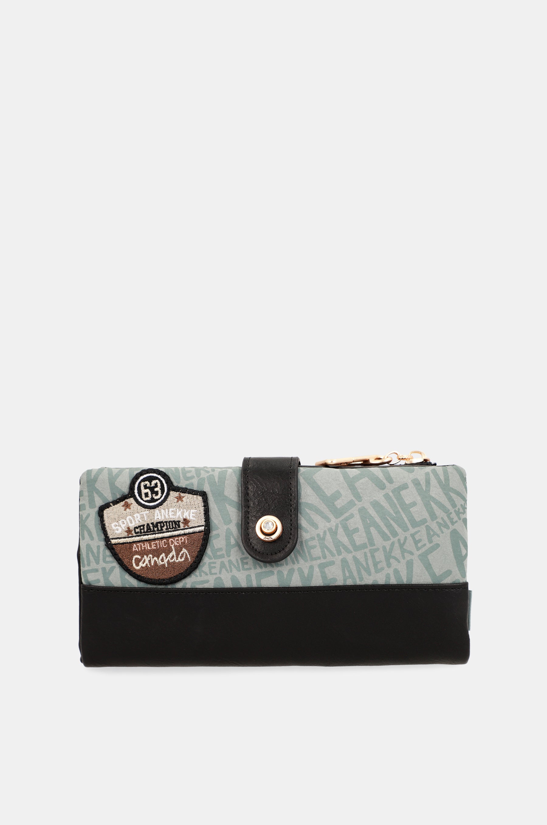Portafoglio Nature Woods con porta carte rimovibile