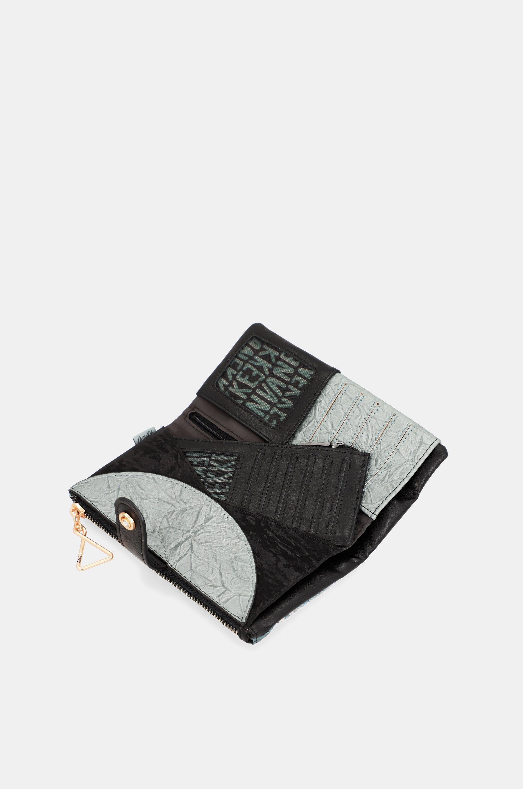 Portafoglio Nature Woods con porta carte rimovibile