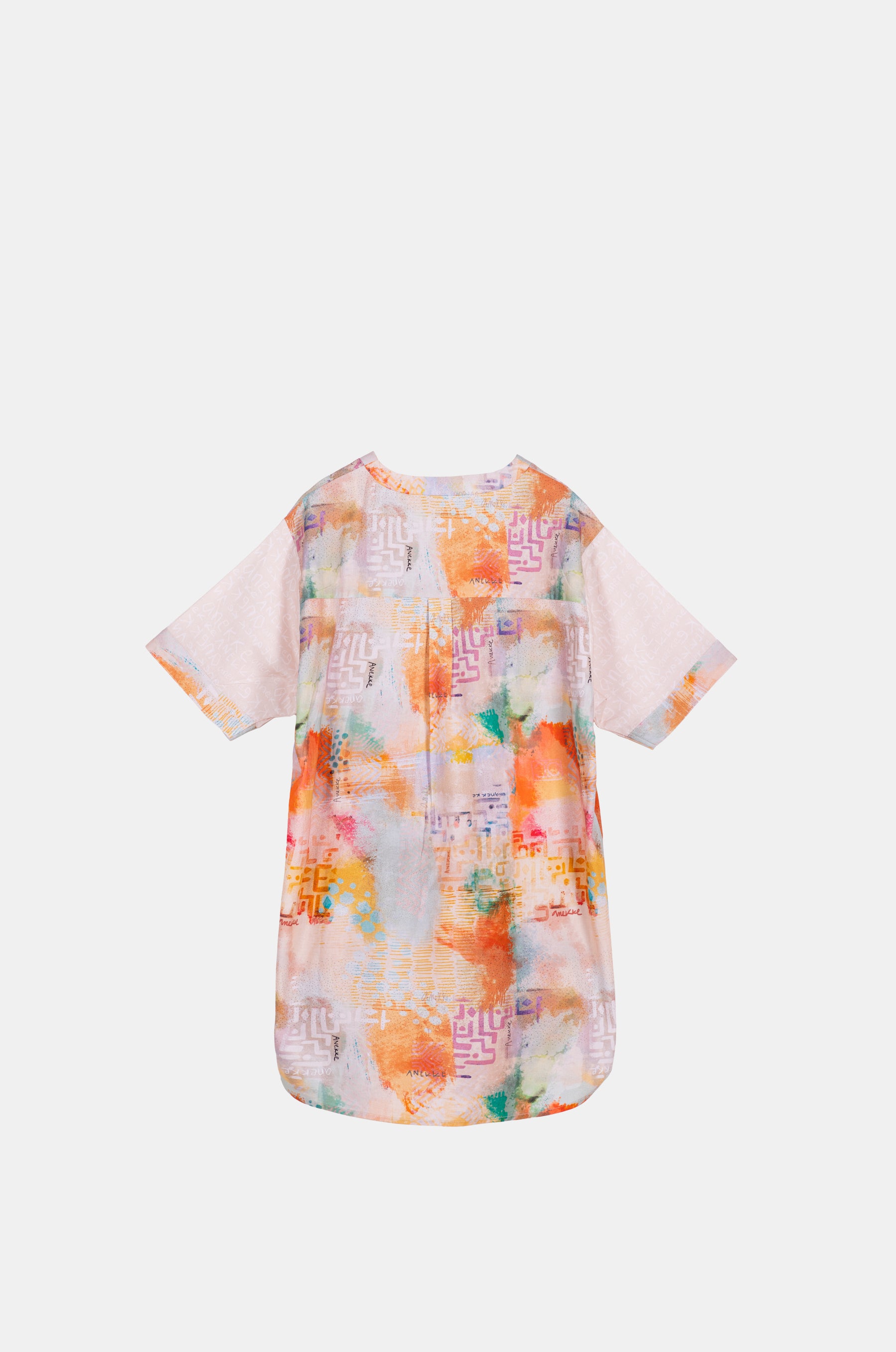 Abito corto stampato