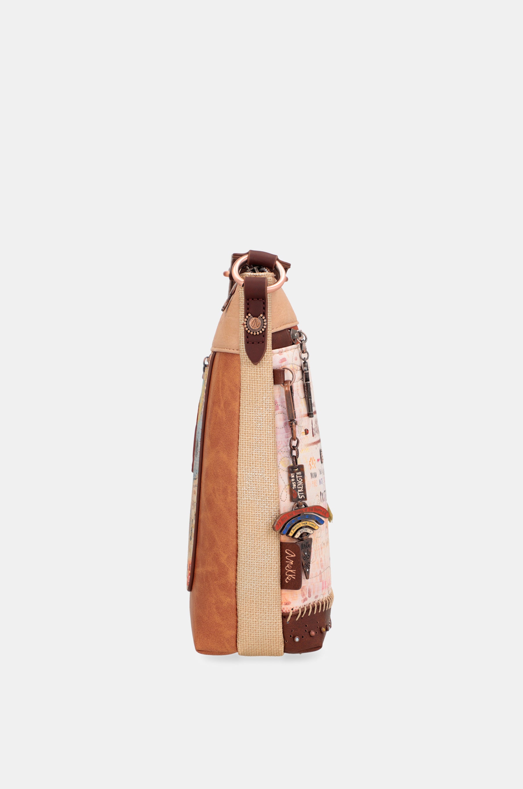 Borsa a tracolla Menire con tasca frontale