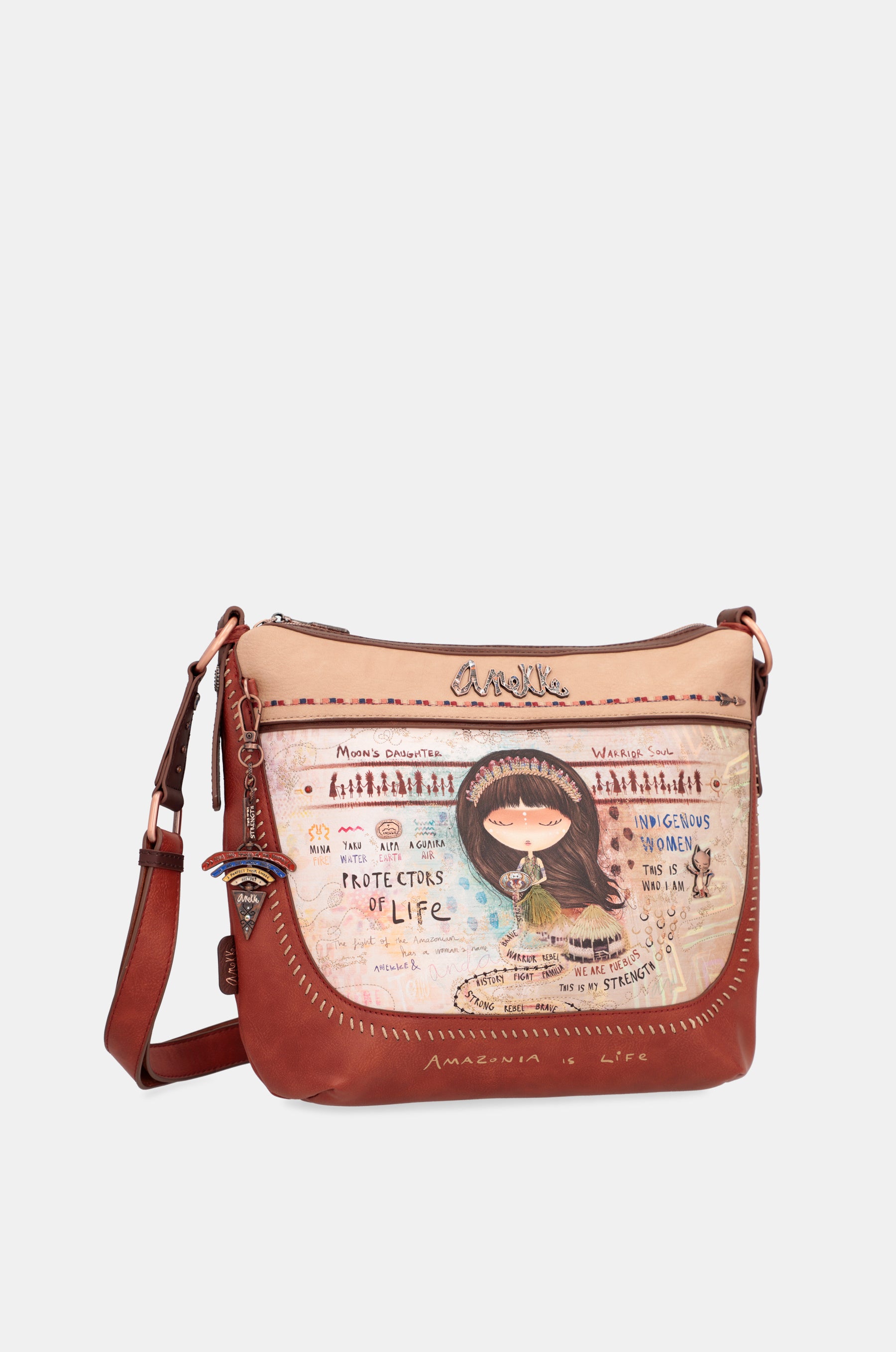 Borsa a tracolla grande Menire