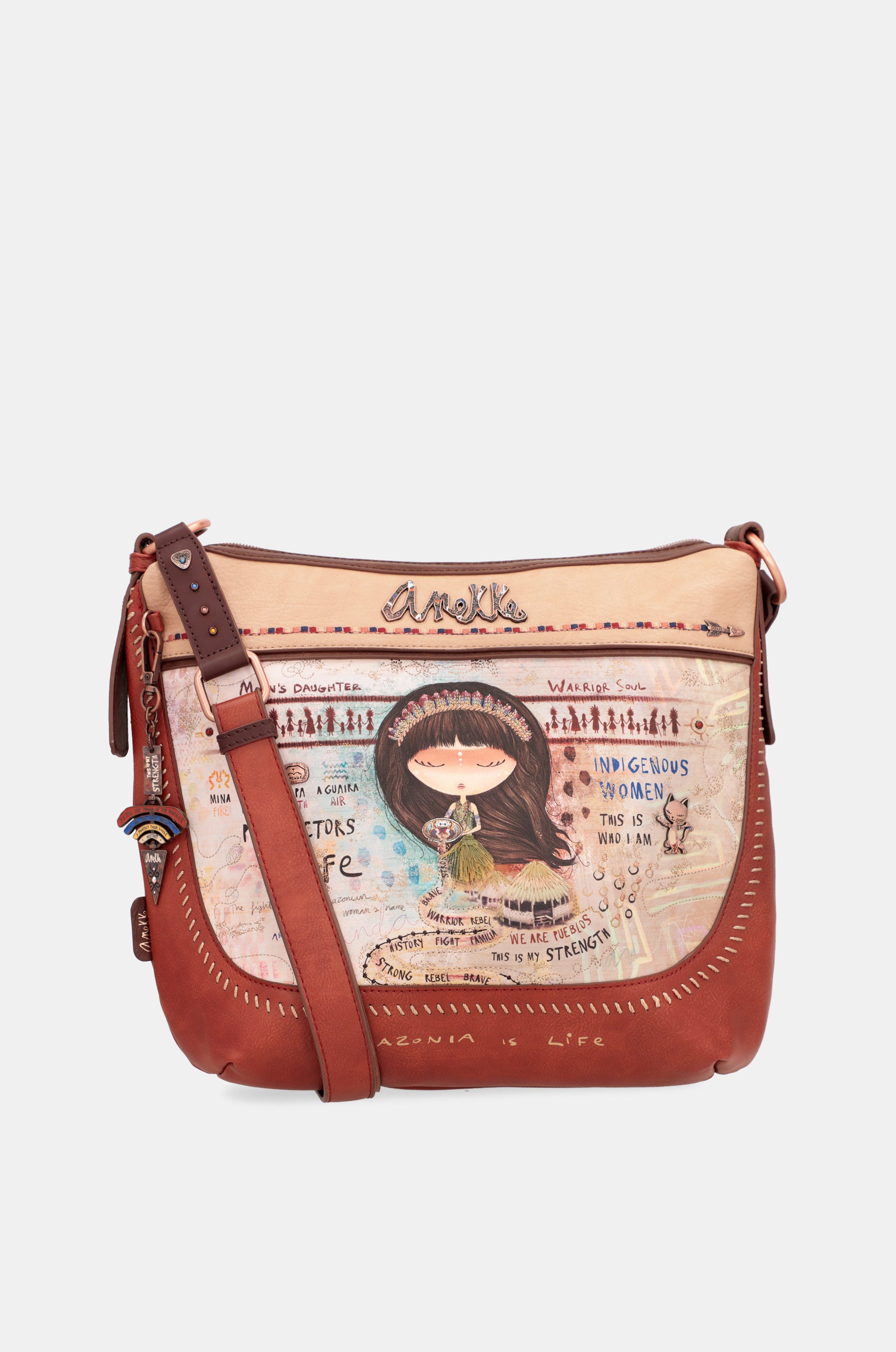 Borsa a tracolla grande Menire