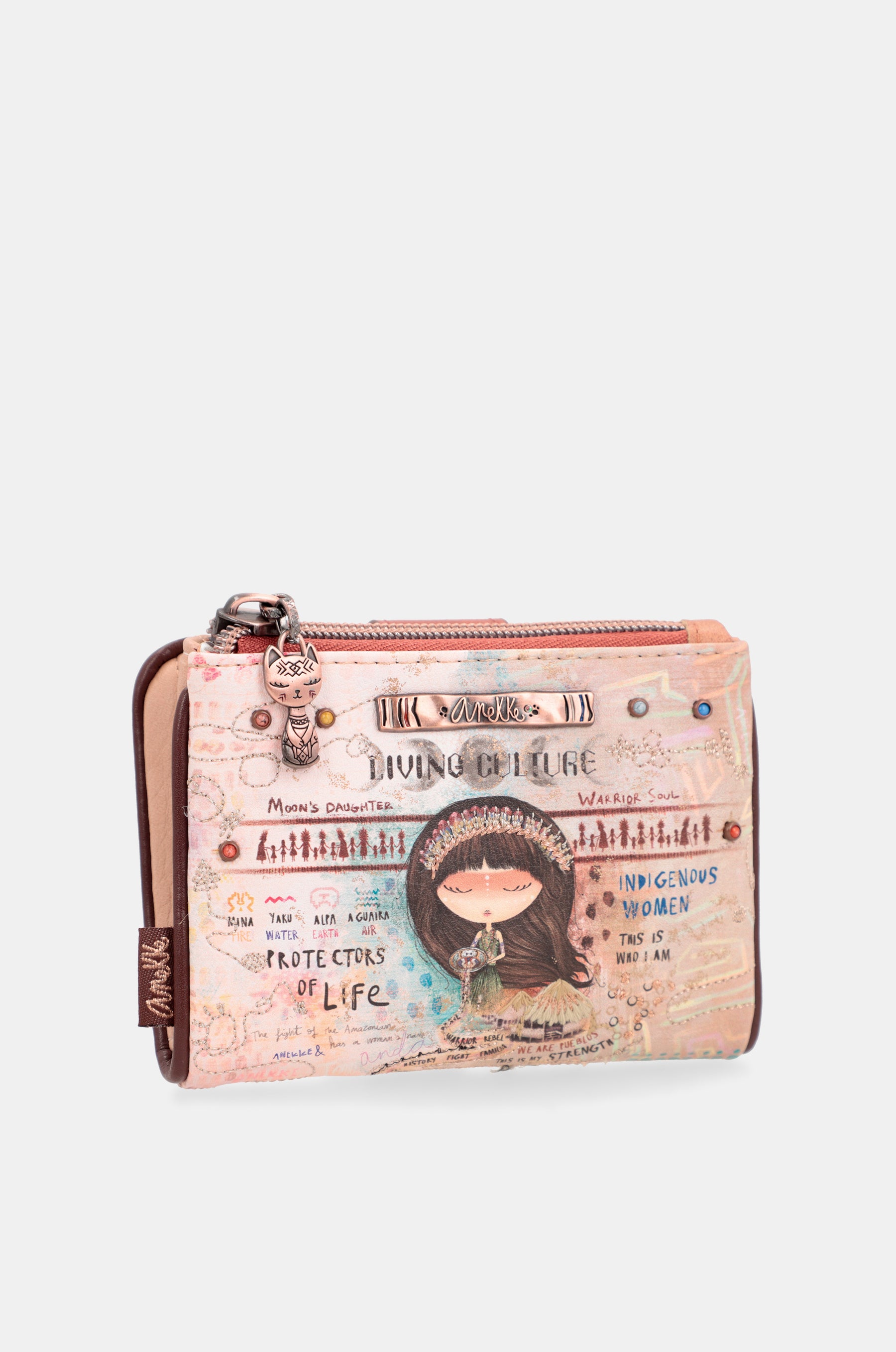 Portafoglio RFID flessibile piccolo Menire