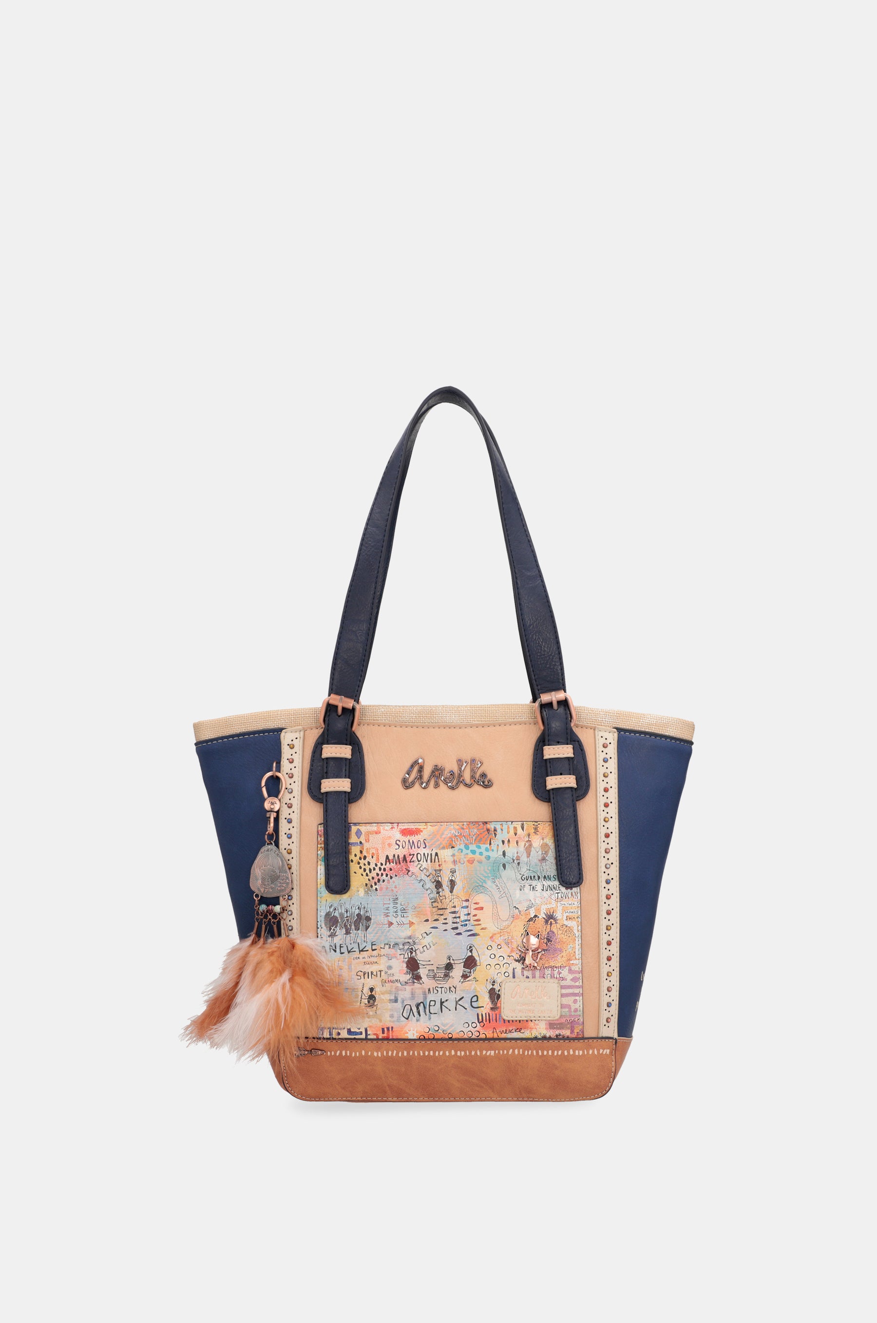 Borsa a tracolla grande Tribe anekke