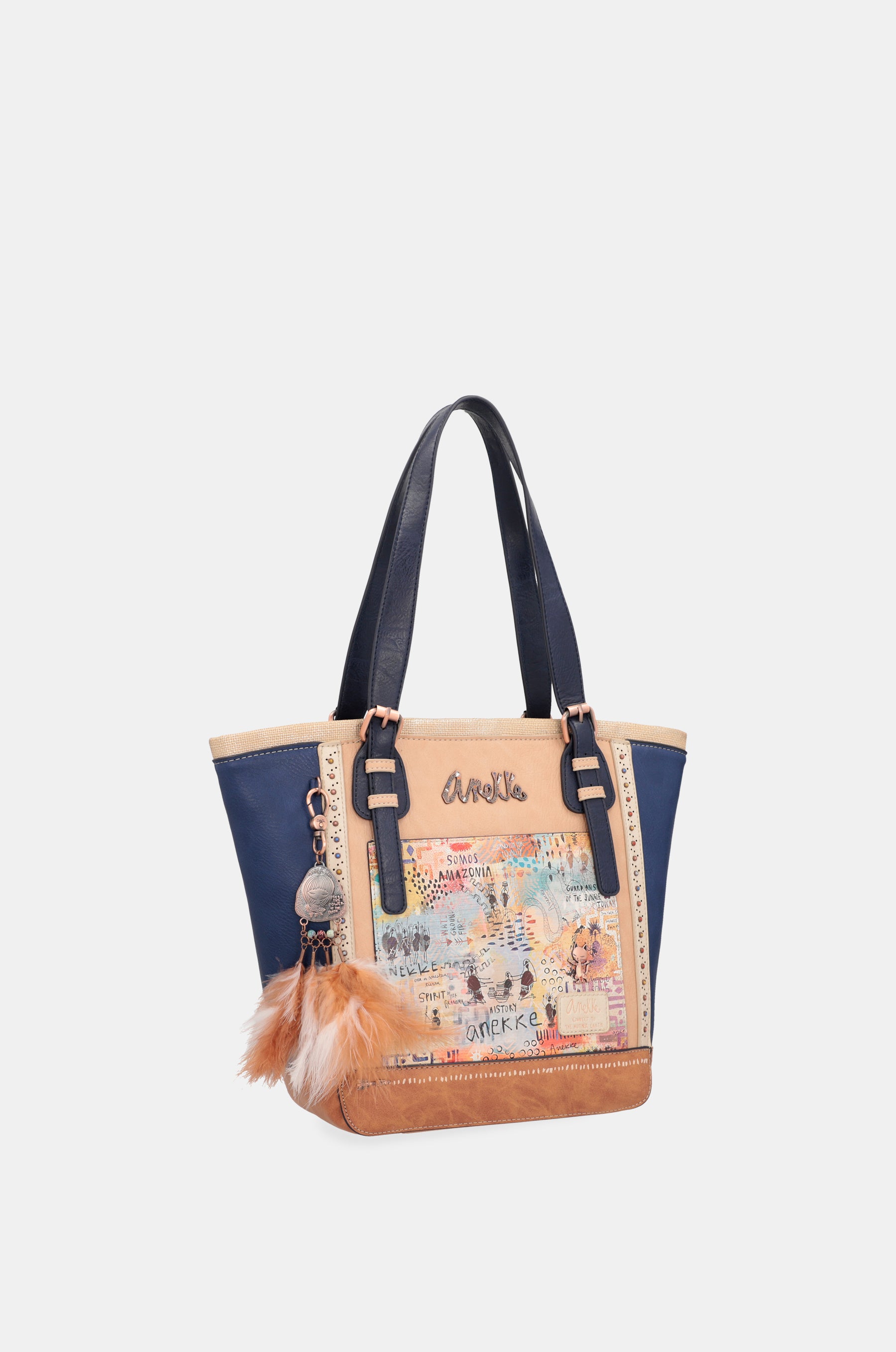Borsa a tracolla grande Tribe anekke