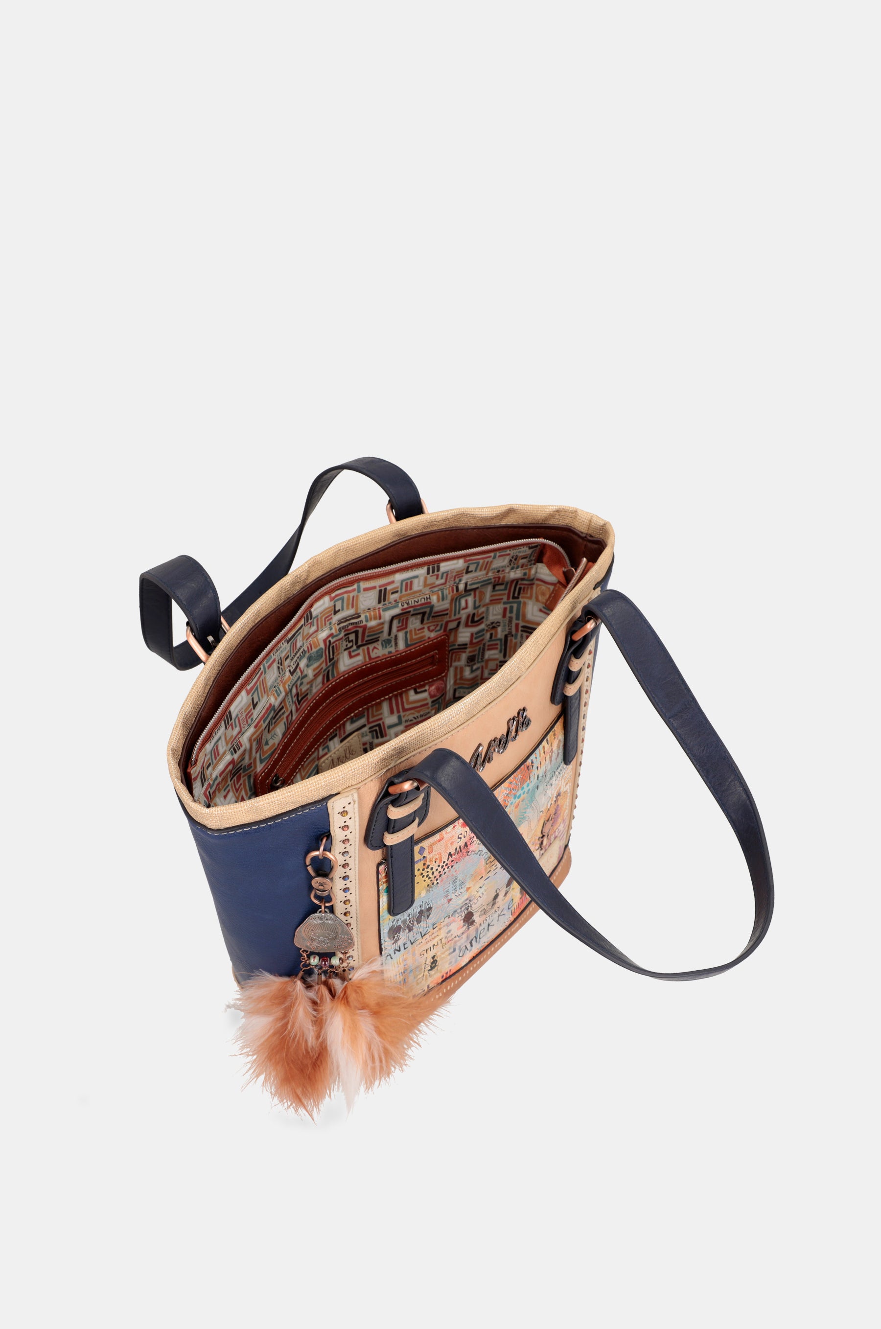 Borsa a tracolla grande Tribe anekke