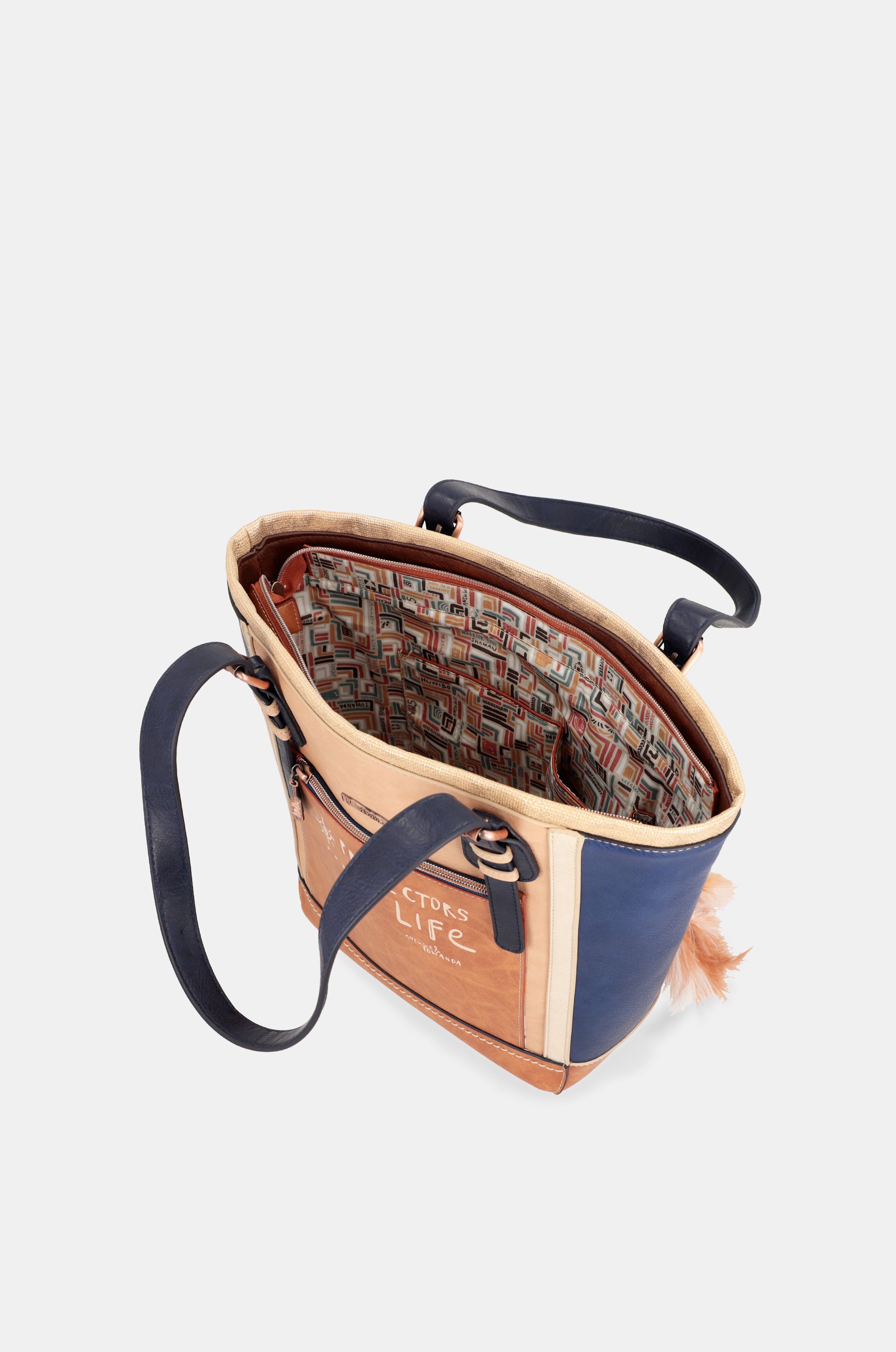Borsa a tracolla grande Tribe anekke