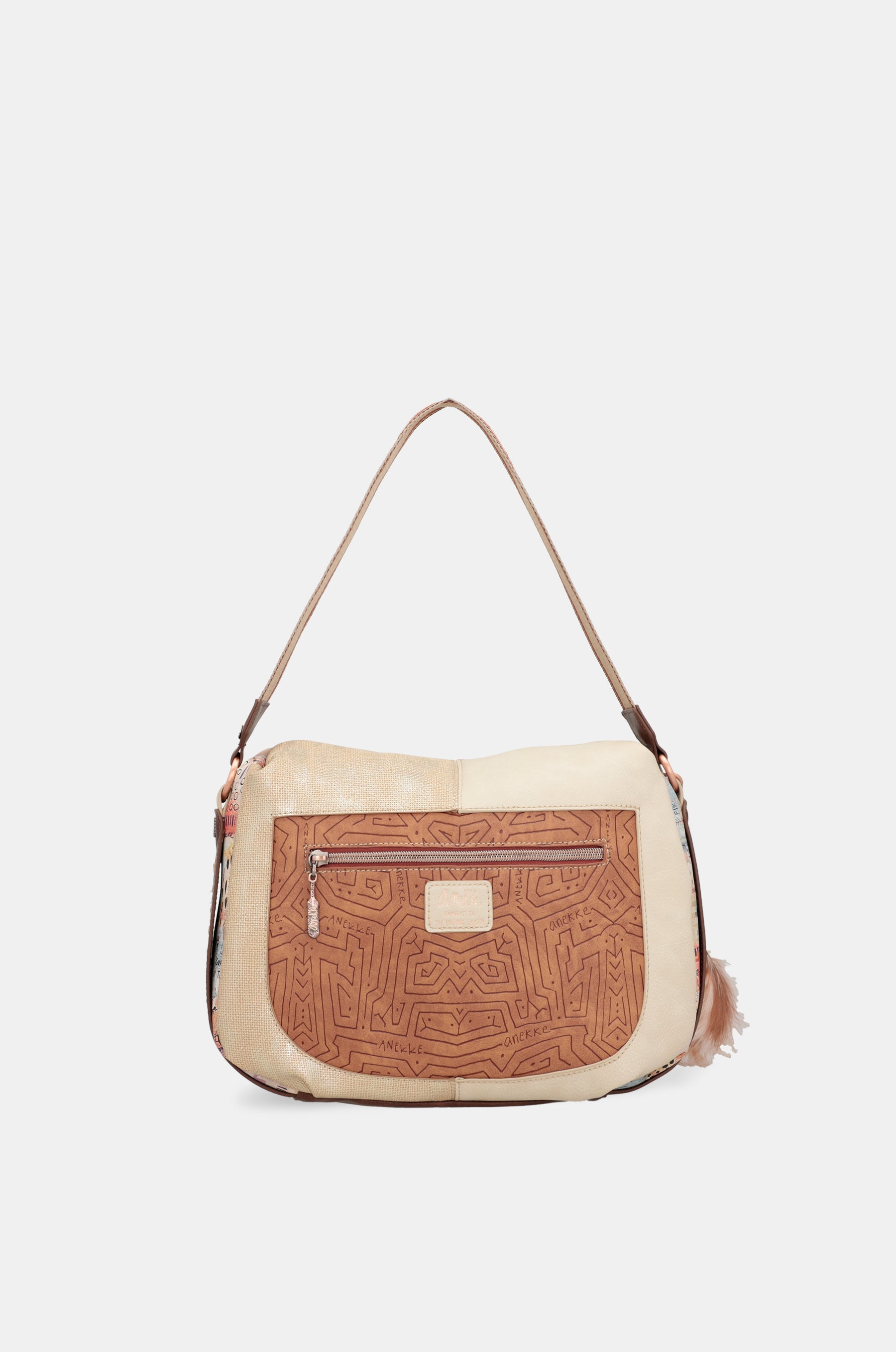 Borsa a tracolla grande Tribe con tracolla