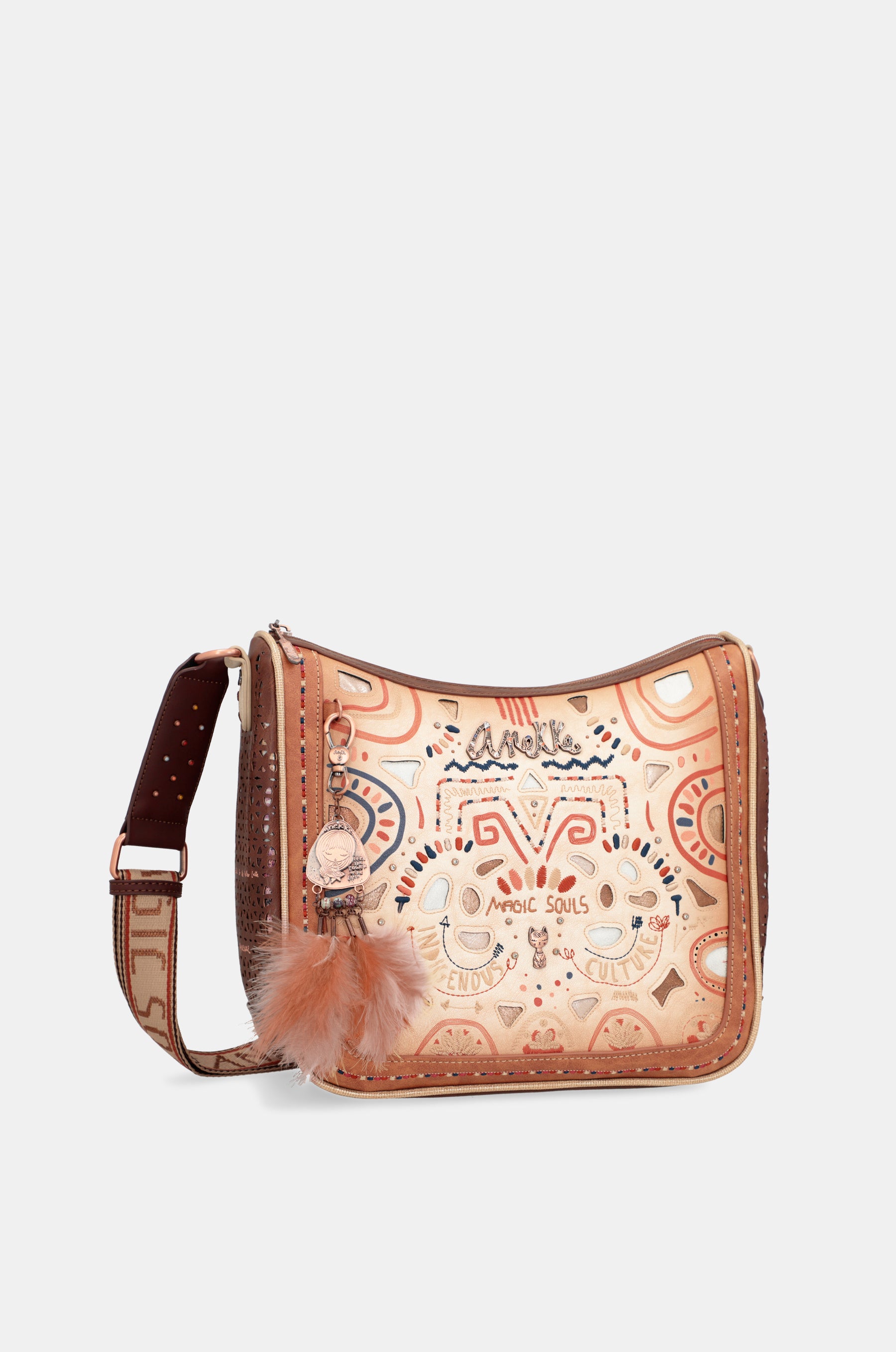 Borsa a tracolla grande Tribe