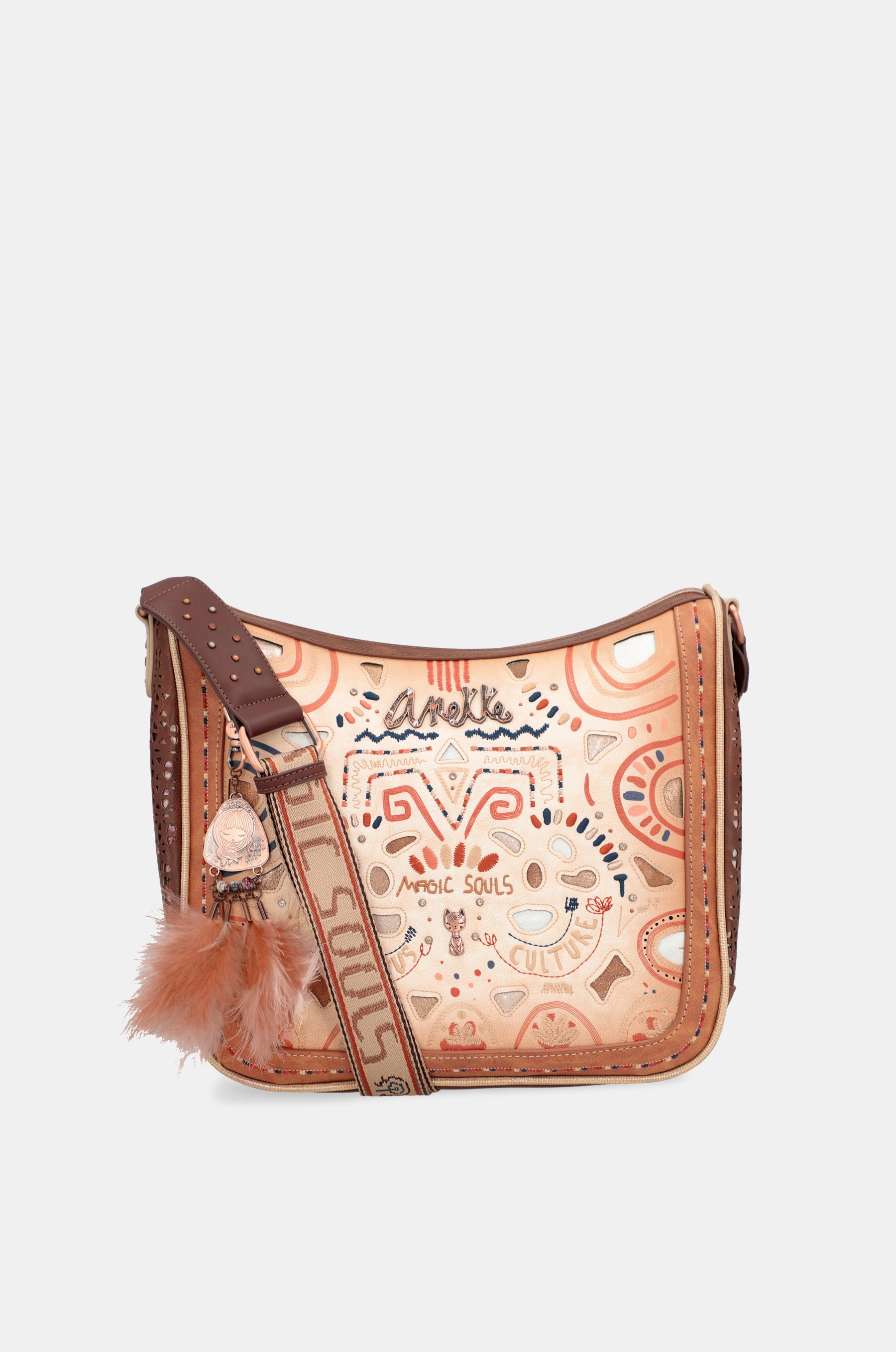 Borsa a tracolla grande Tribe