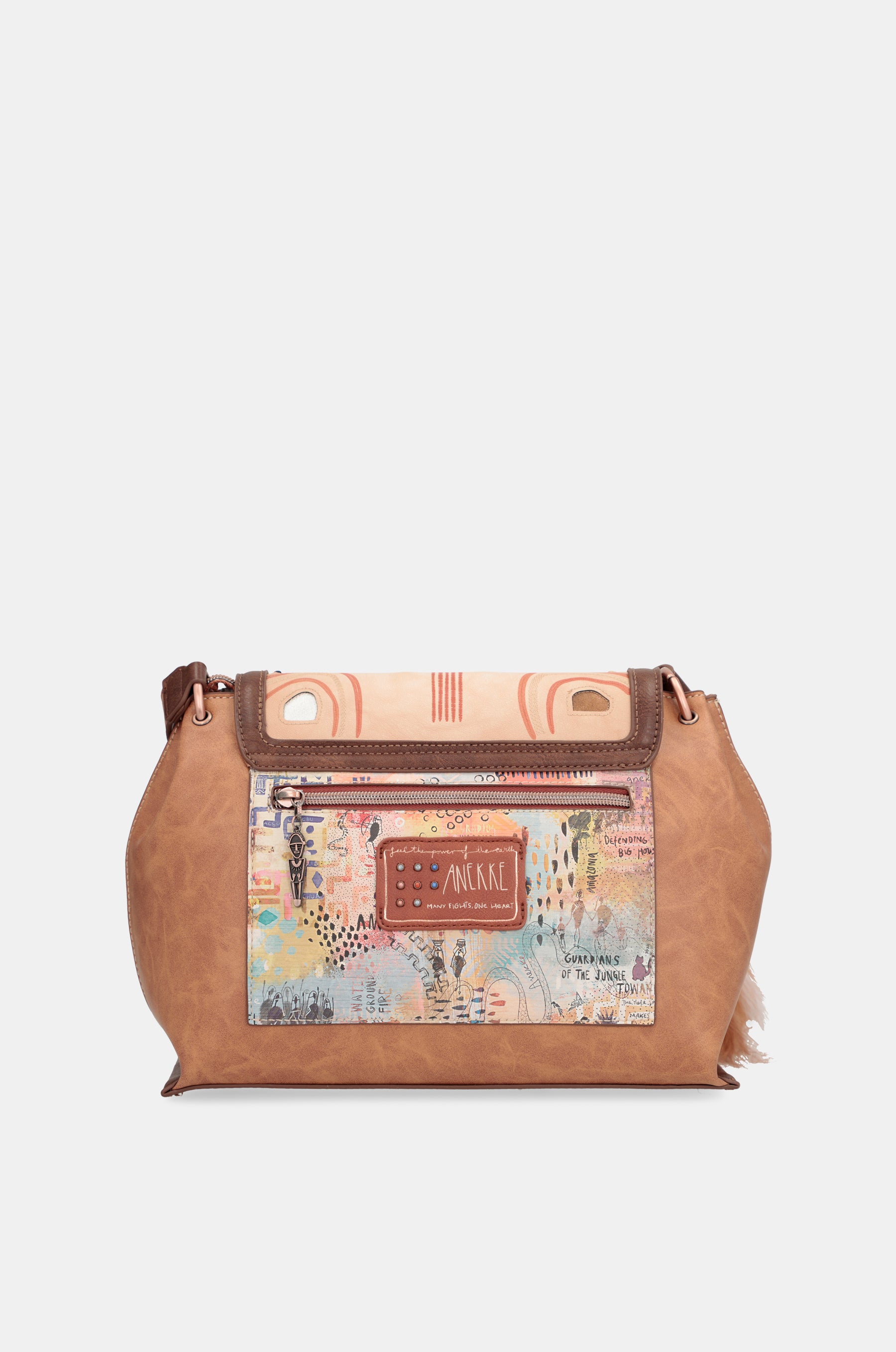 Borsa a tracolla con patta Tribe