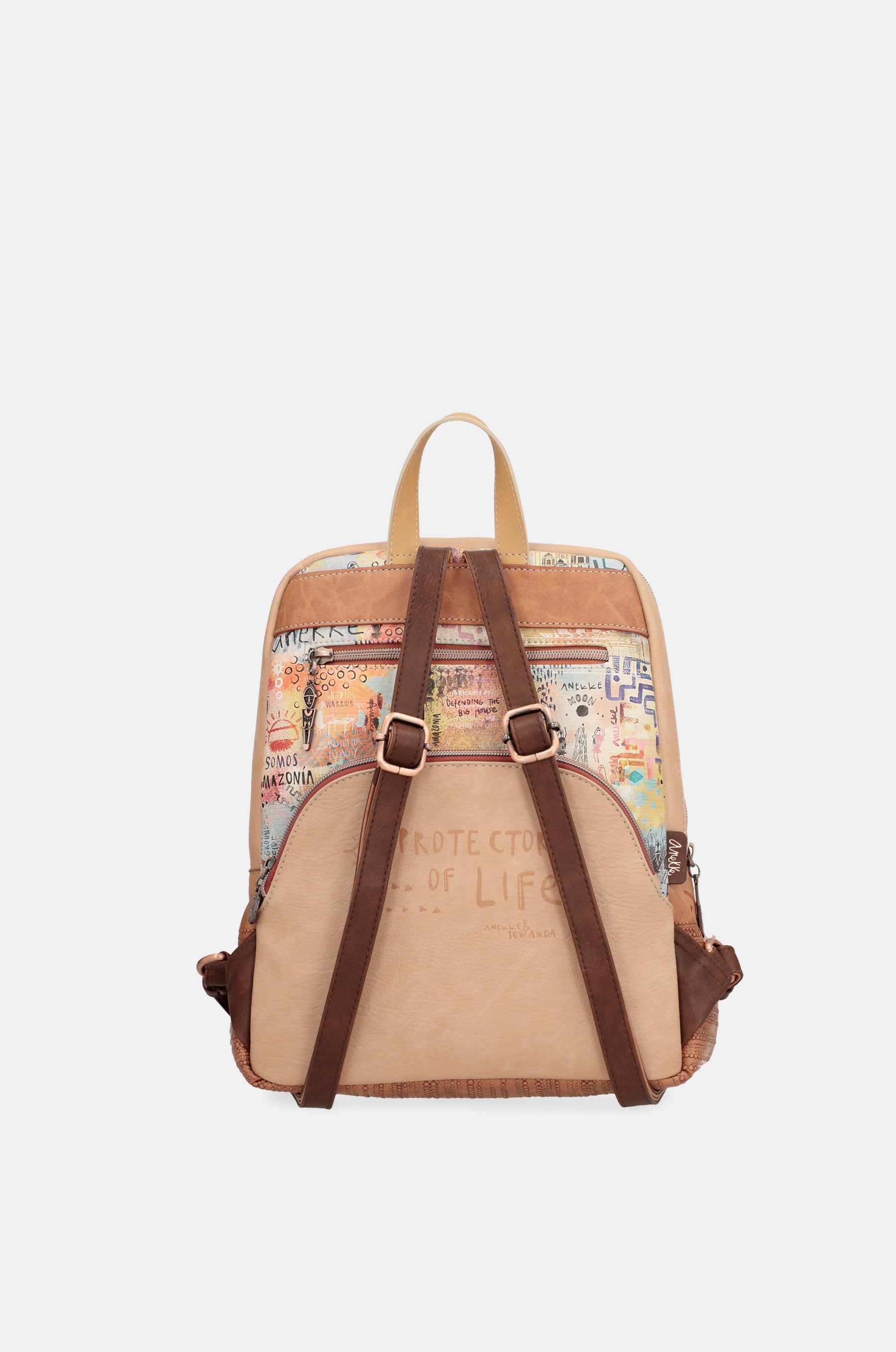 Borsa a tracolla con tasca posteriore Tribe