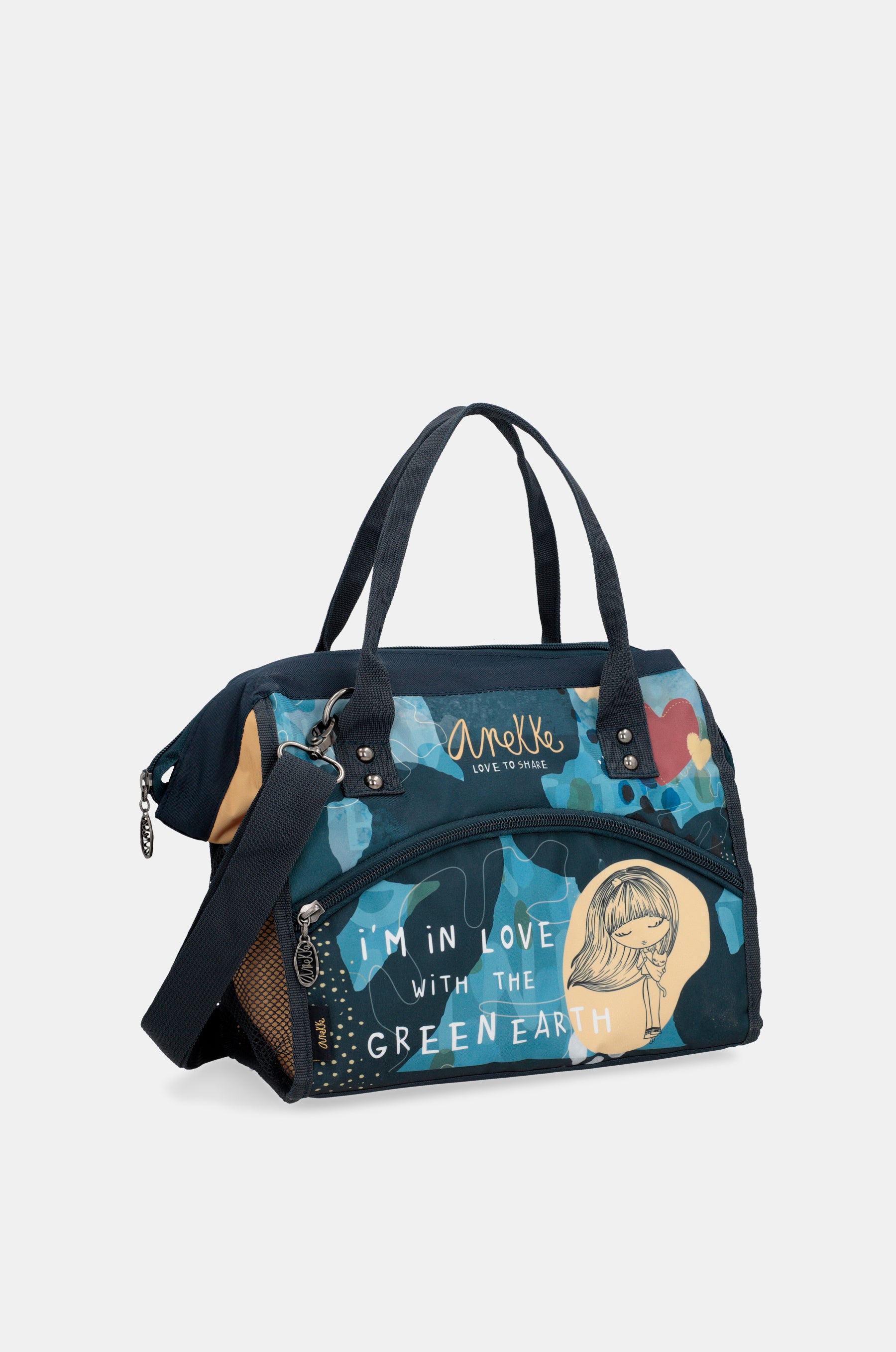 Borsa per il trasporto di cibo Pachamama con tracolla