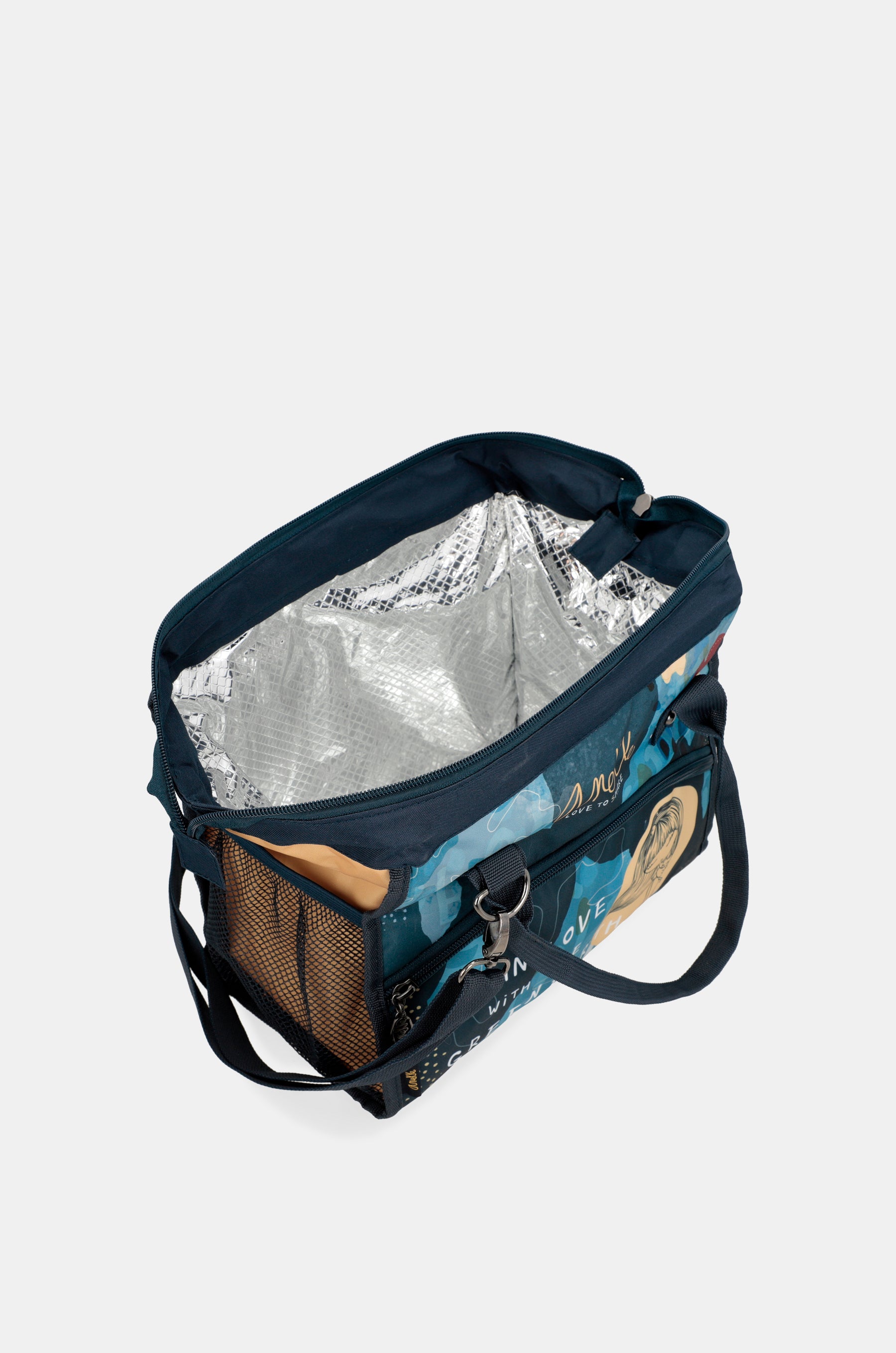 Borsa per il trasporto di cibo Pachamama con tracolla