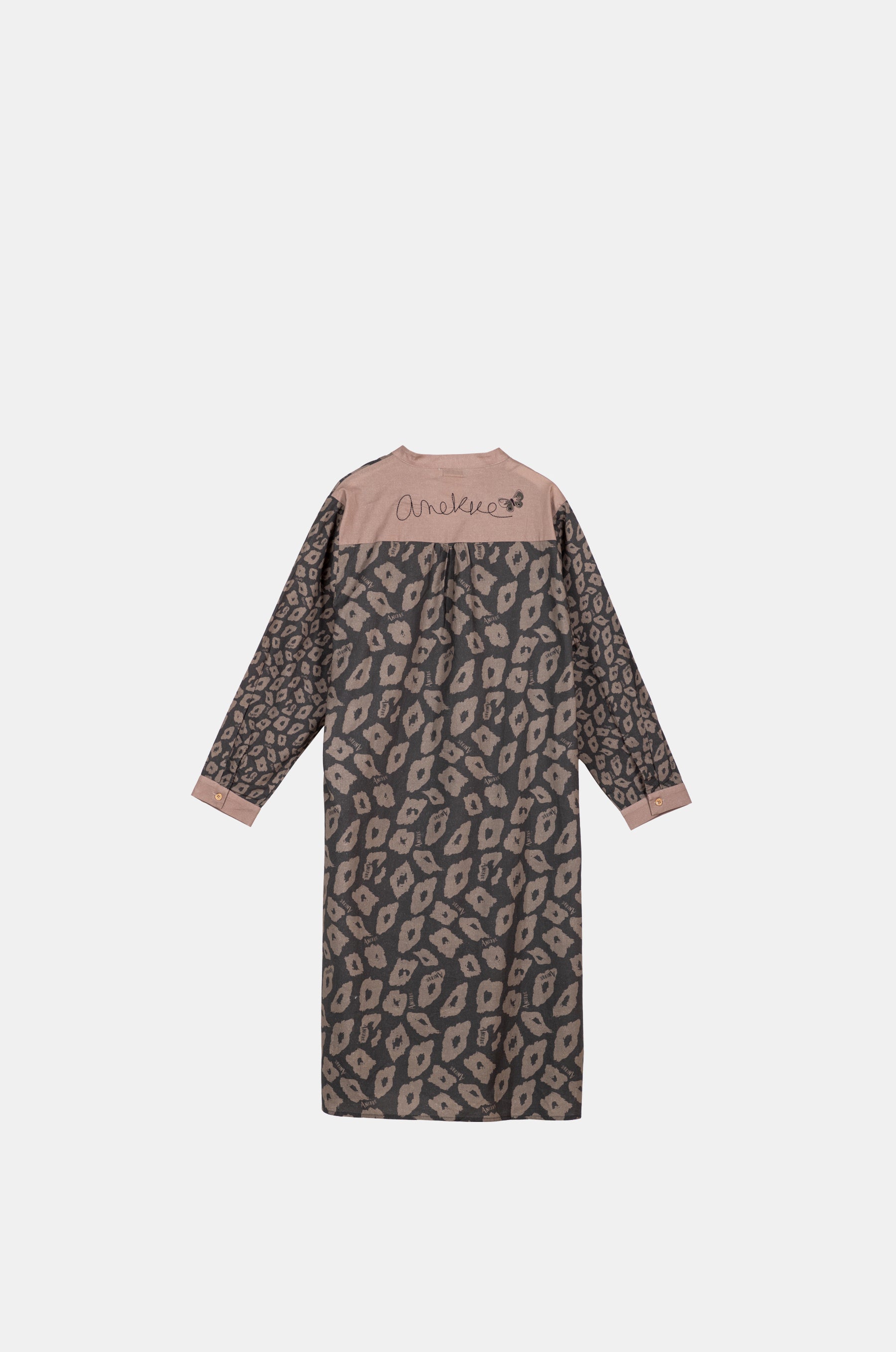 Abito camicia stampato