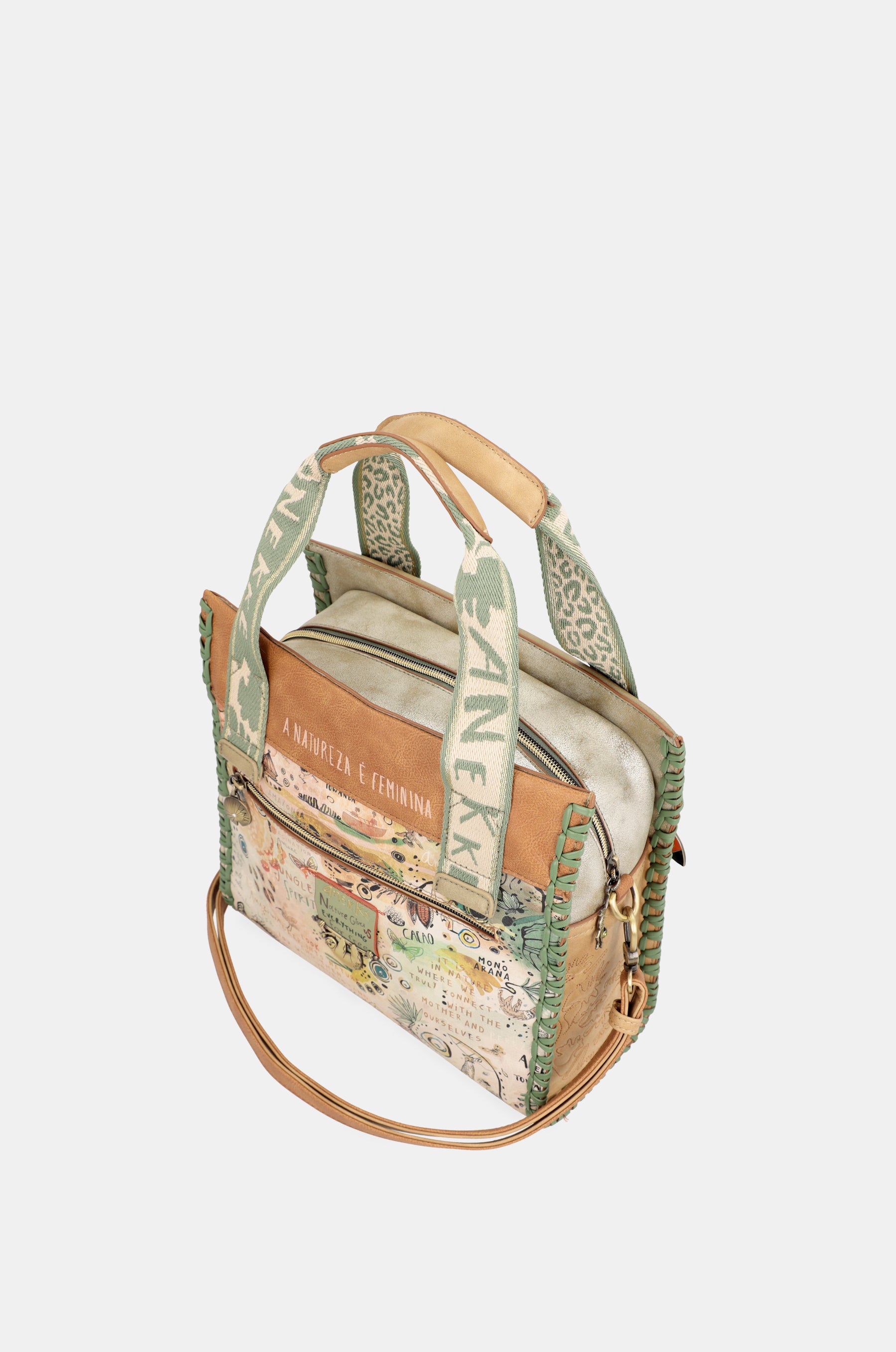 Borsa tote Amazonia con tracolla