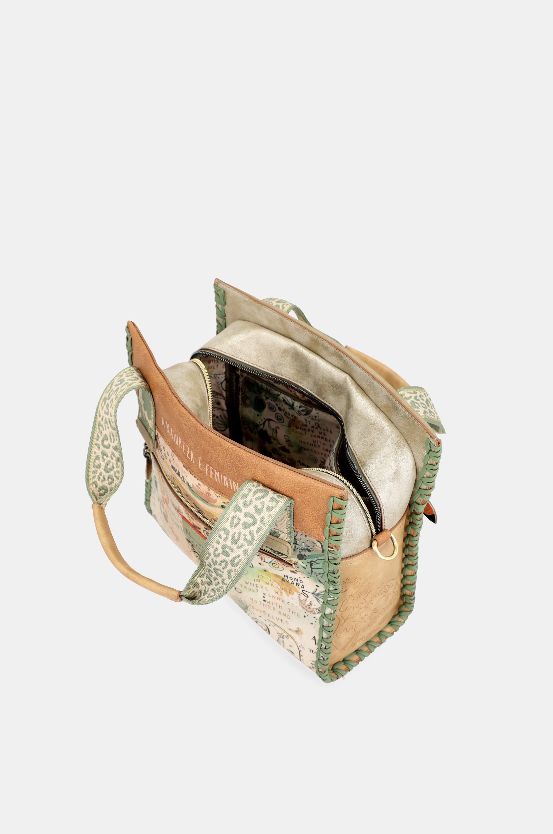 Borsa tote Amazonia con tracolla