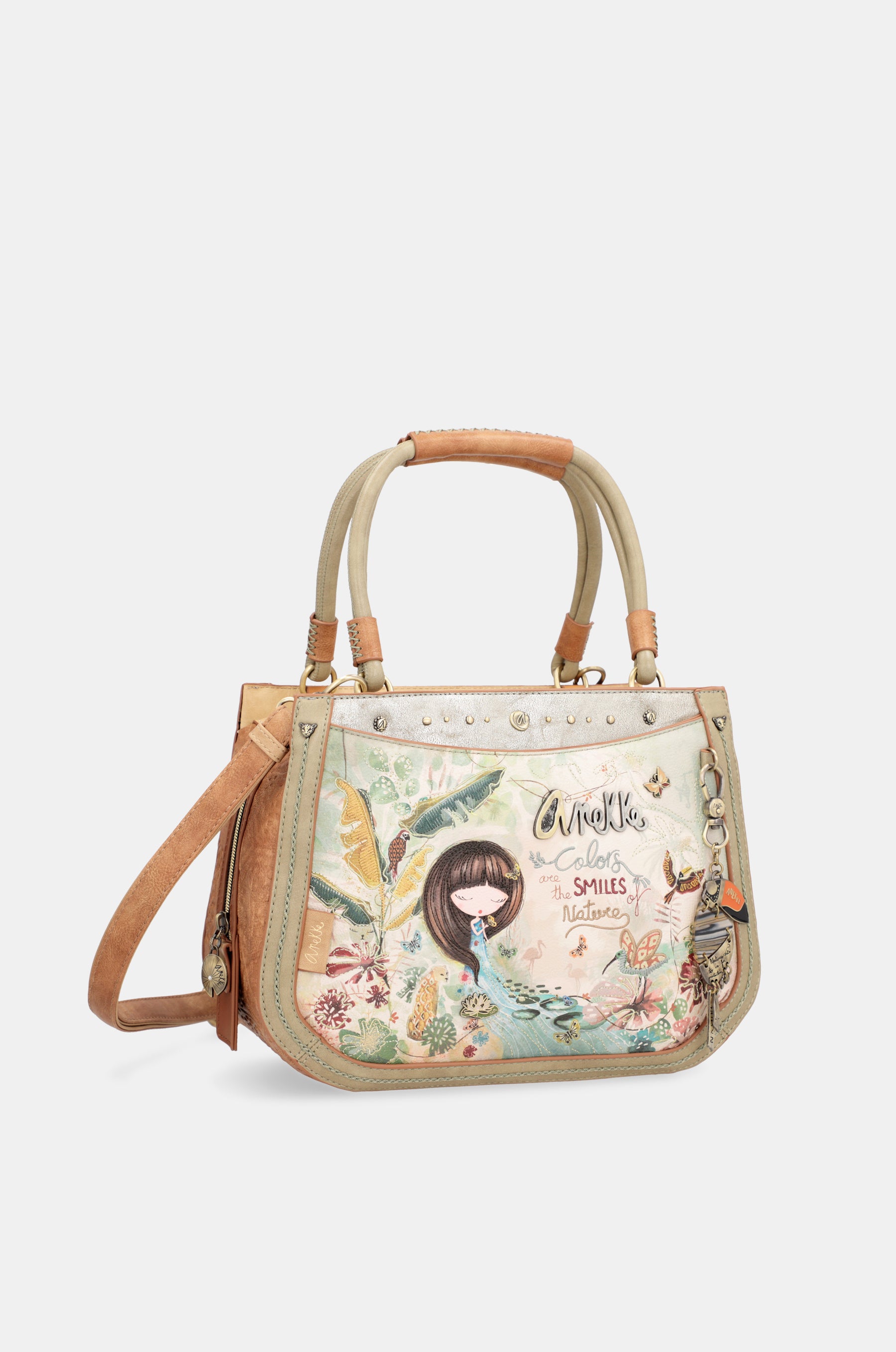 Borsa bowling stampata Amazonia