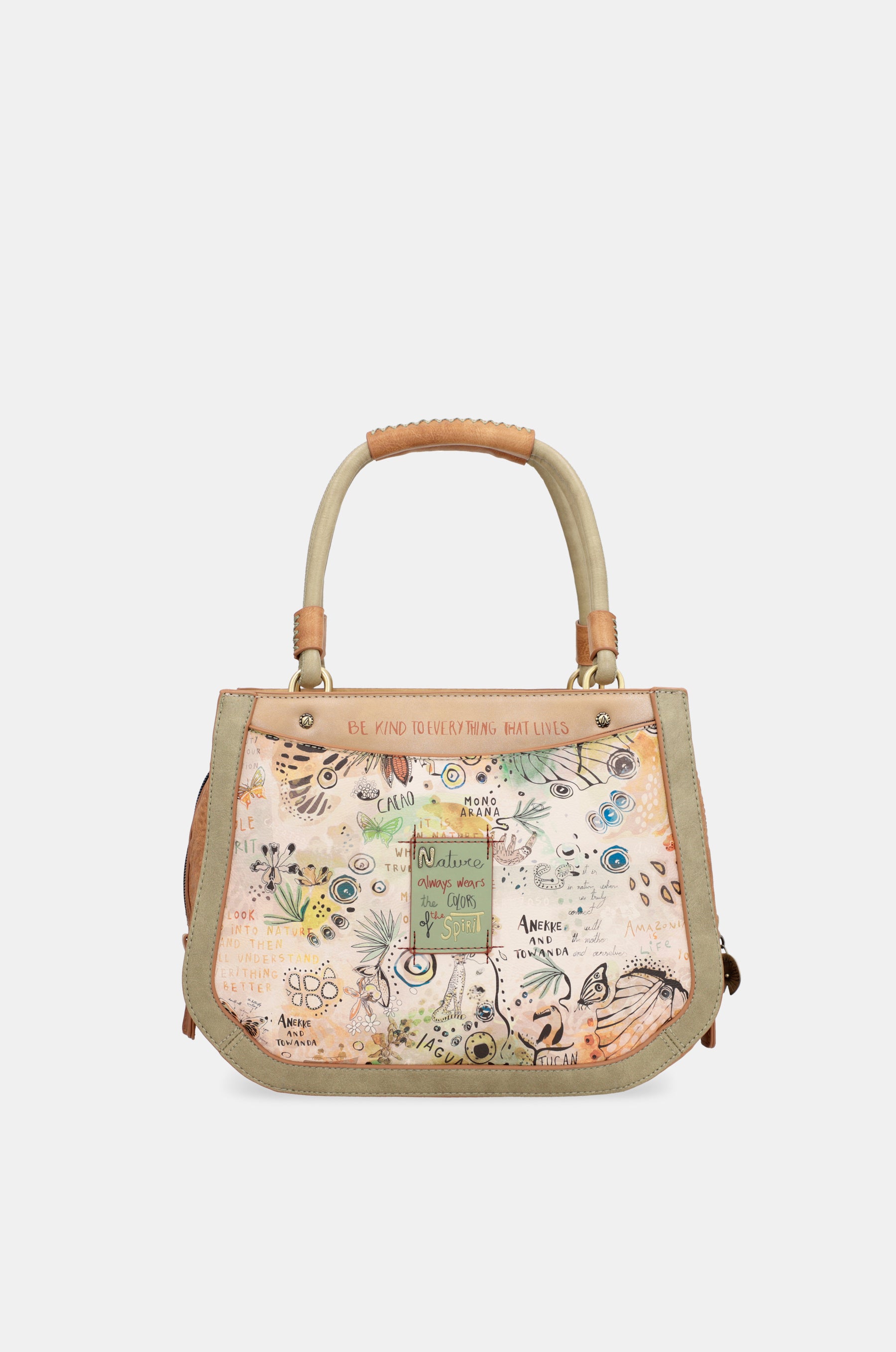 Borsa bowling stampata Amazonia