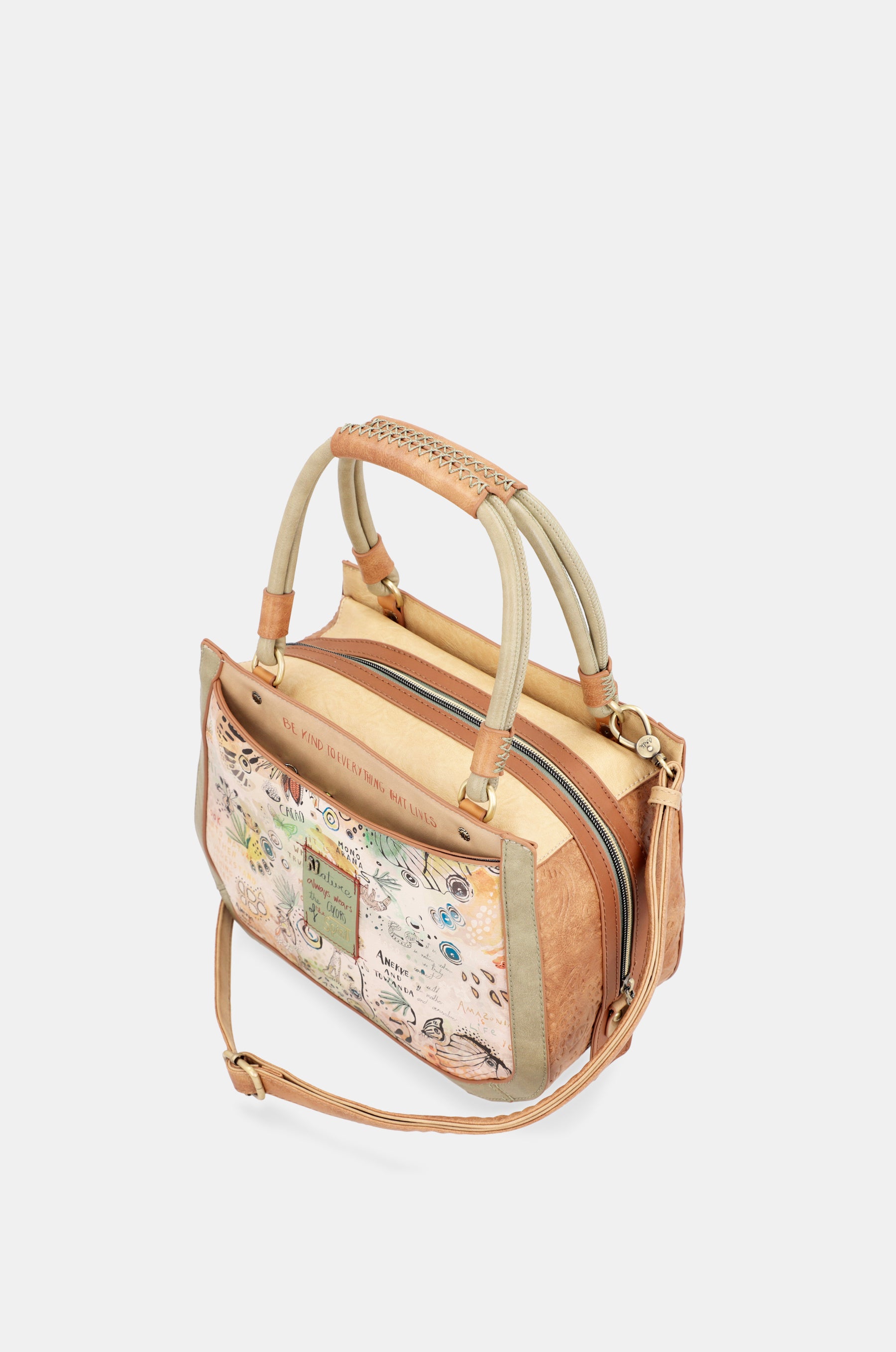 Borsa bowling stampata Amazonia