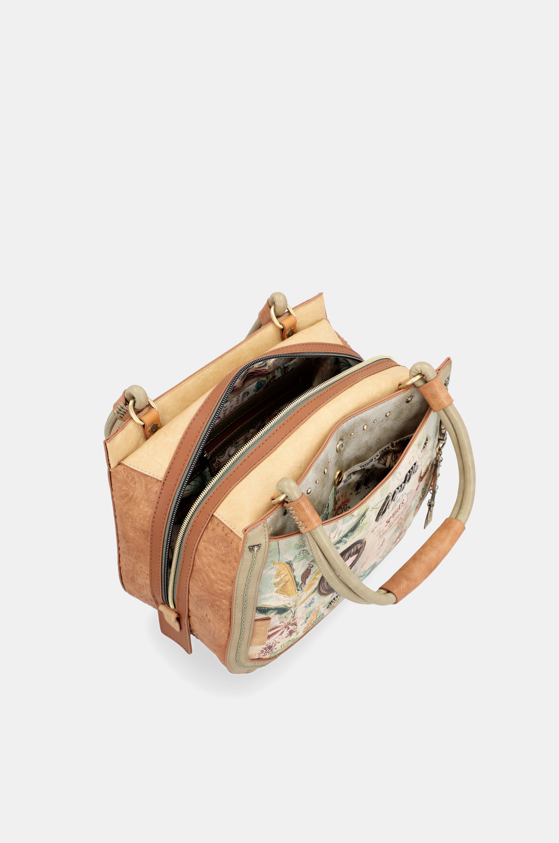 Borsa bowling stampata Amazonia