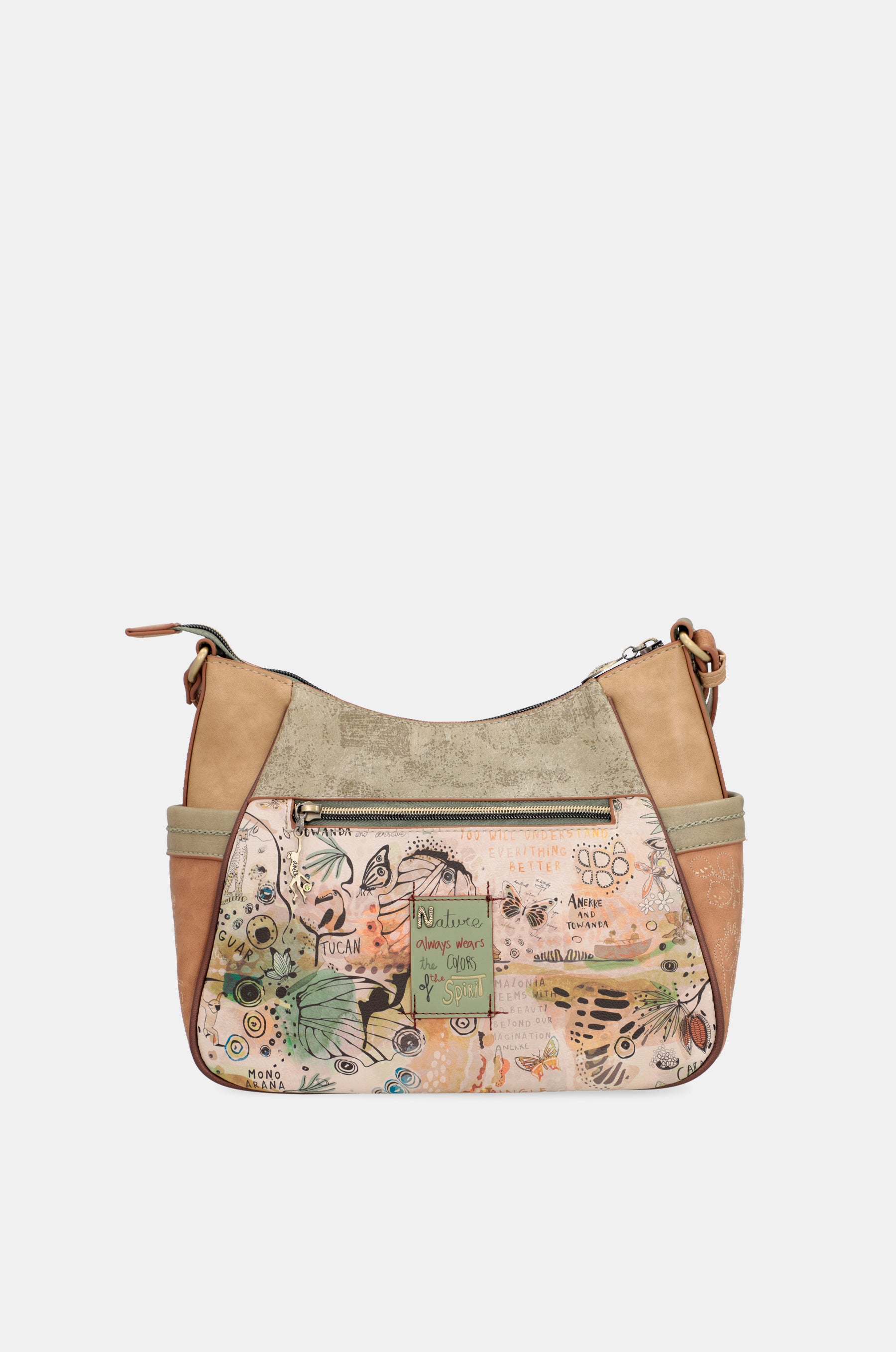 Borsa a tracolla Amazonia con tasche laterali