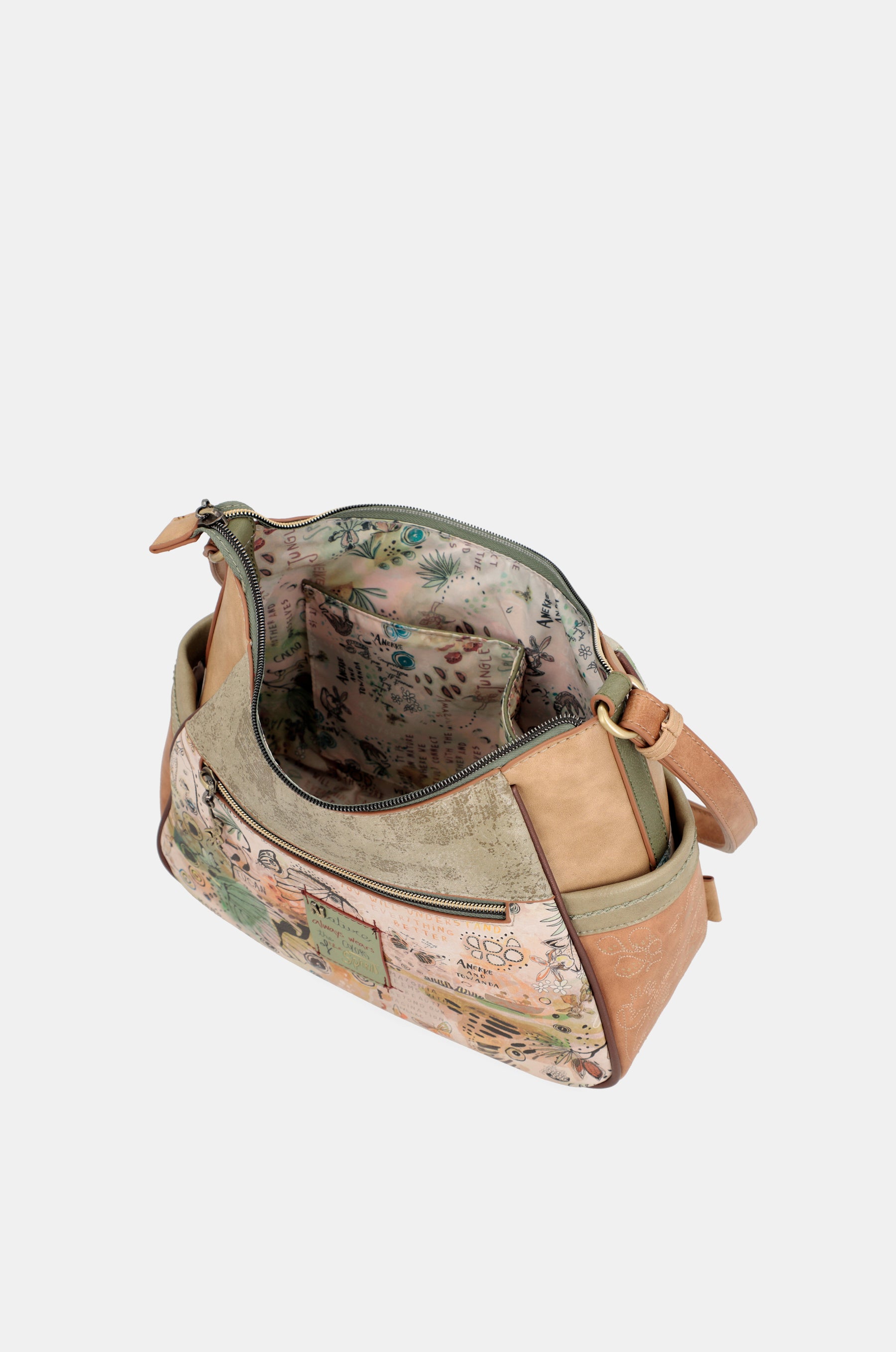 Borsa a tracolla Amazonia con tasche laterali