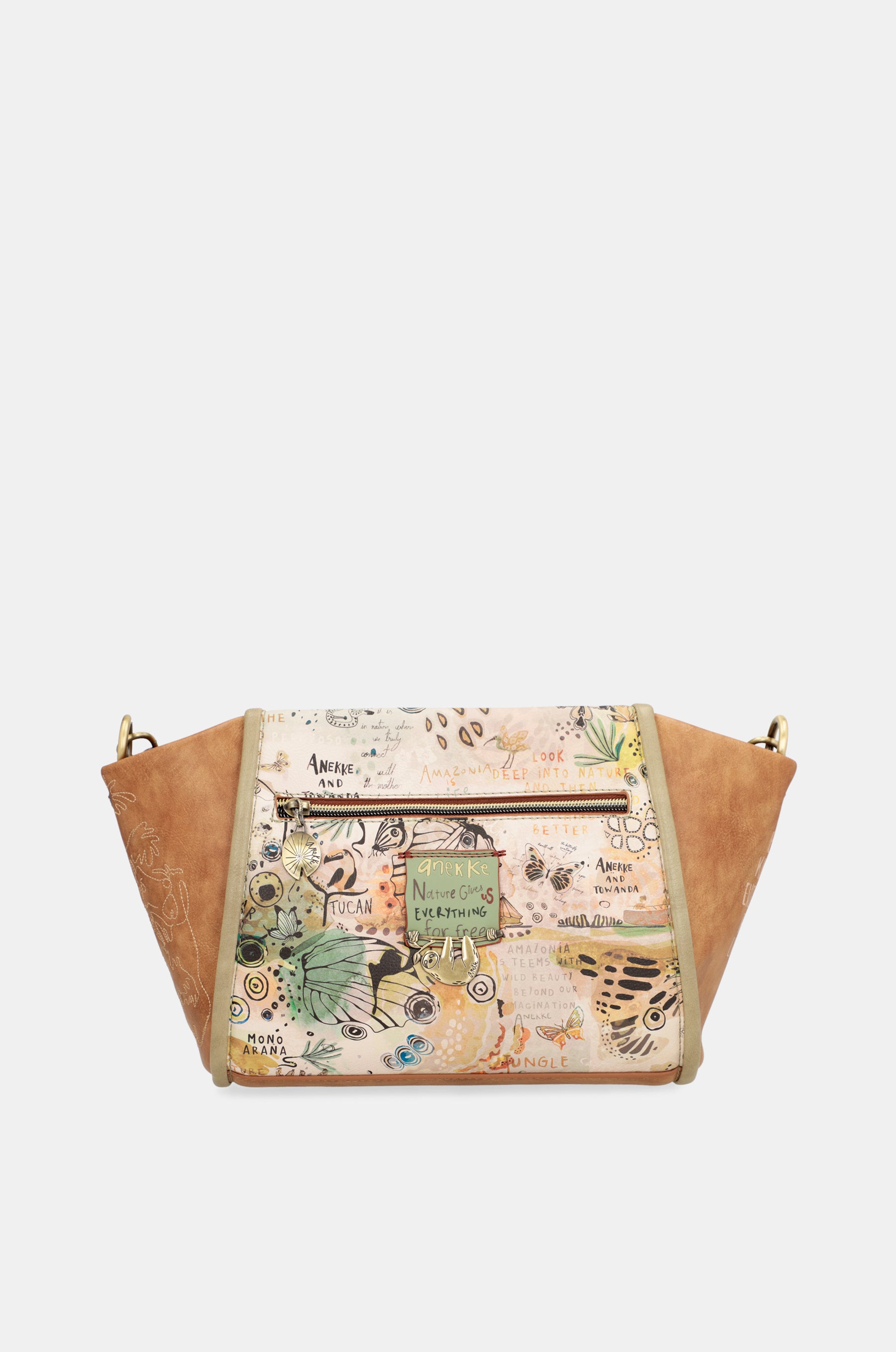 Borsa a tracolla stampata Amazonia