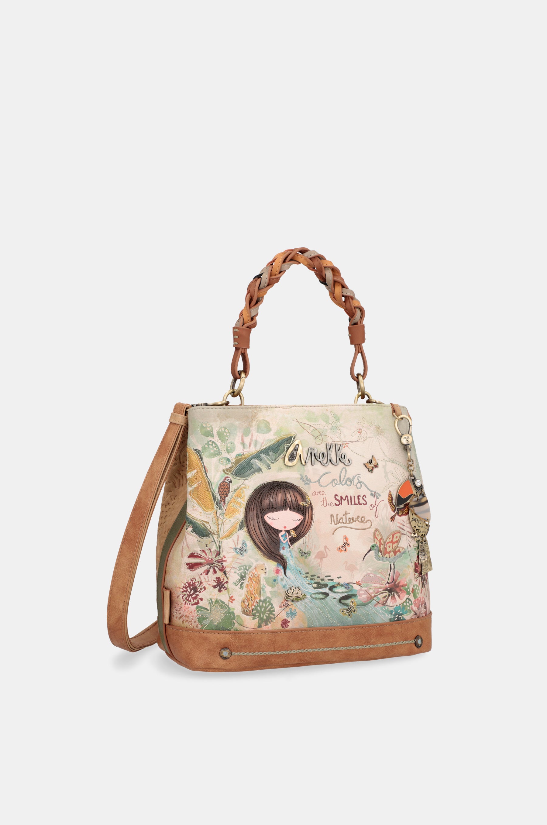 Borsa a mano Amazonia più borsa a tracolla