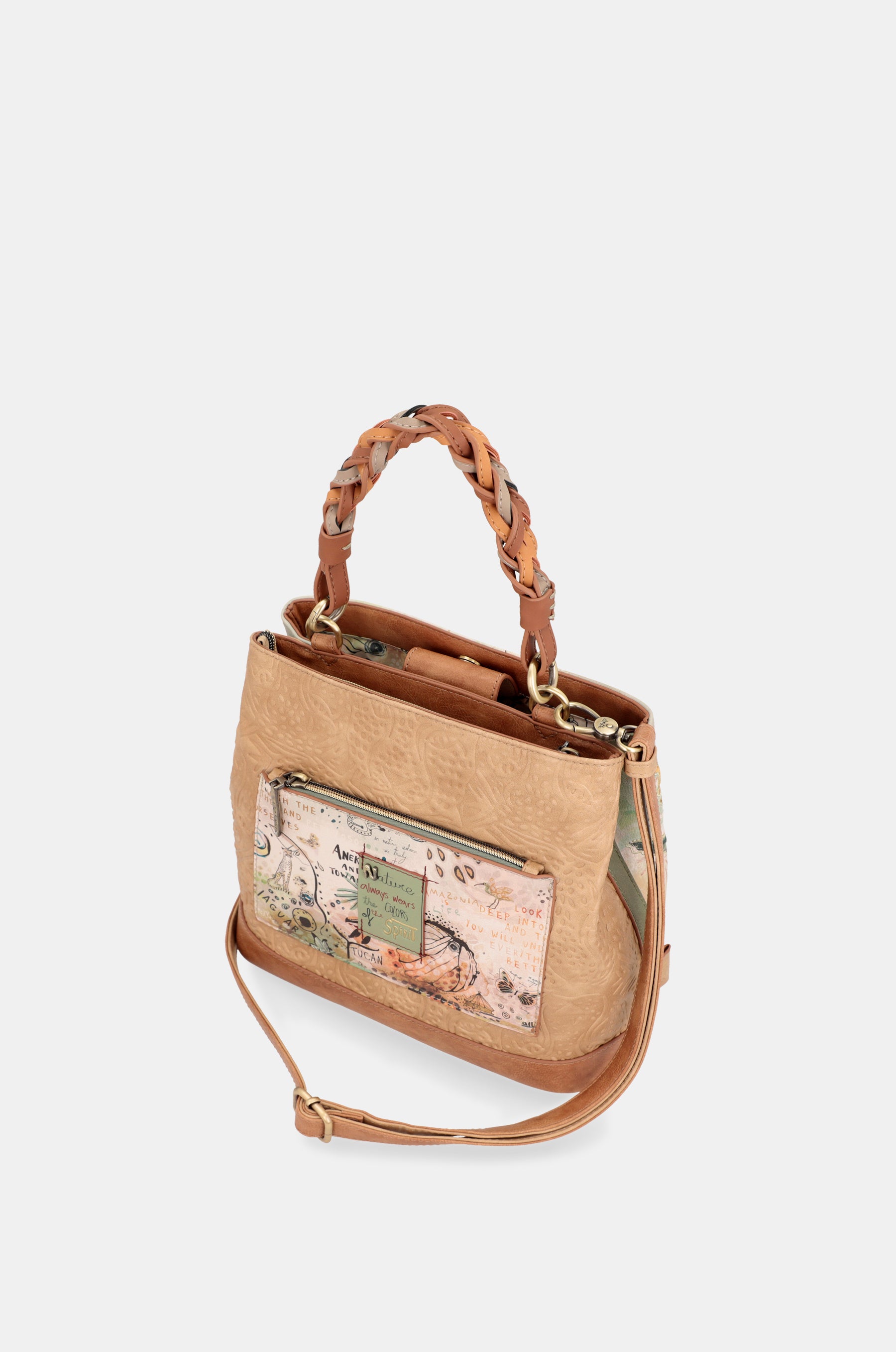 Borsa a mano Amazonia più borsa a tracolla