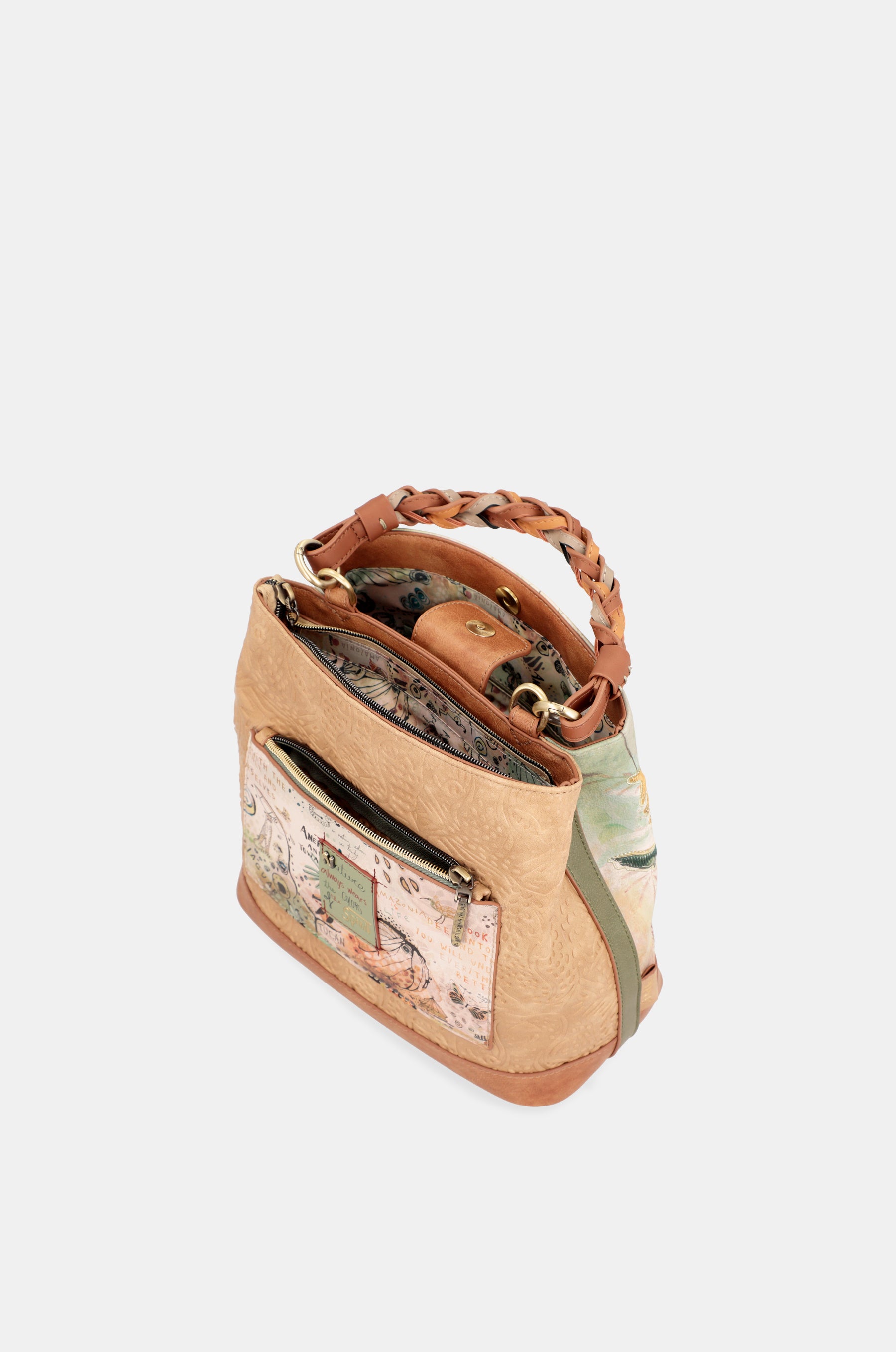 Borsa a mano Amazonia più borsa a tracolla