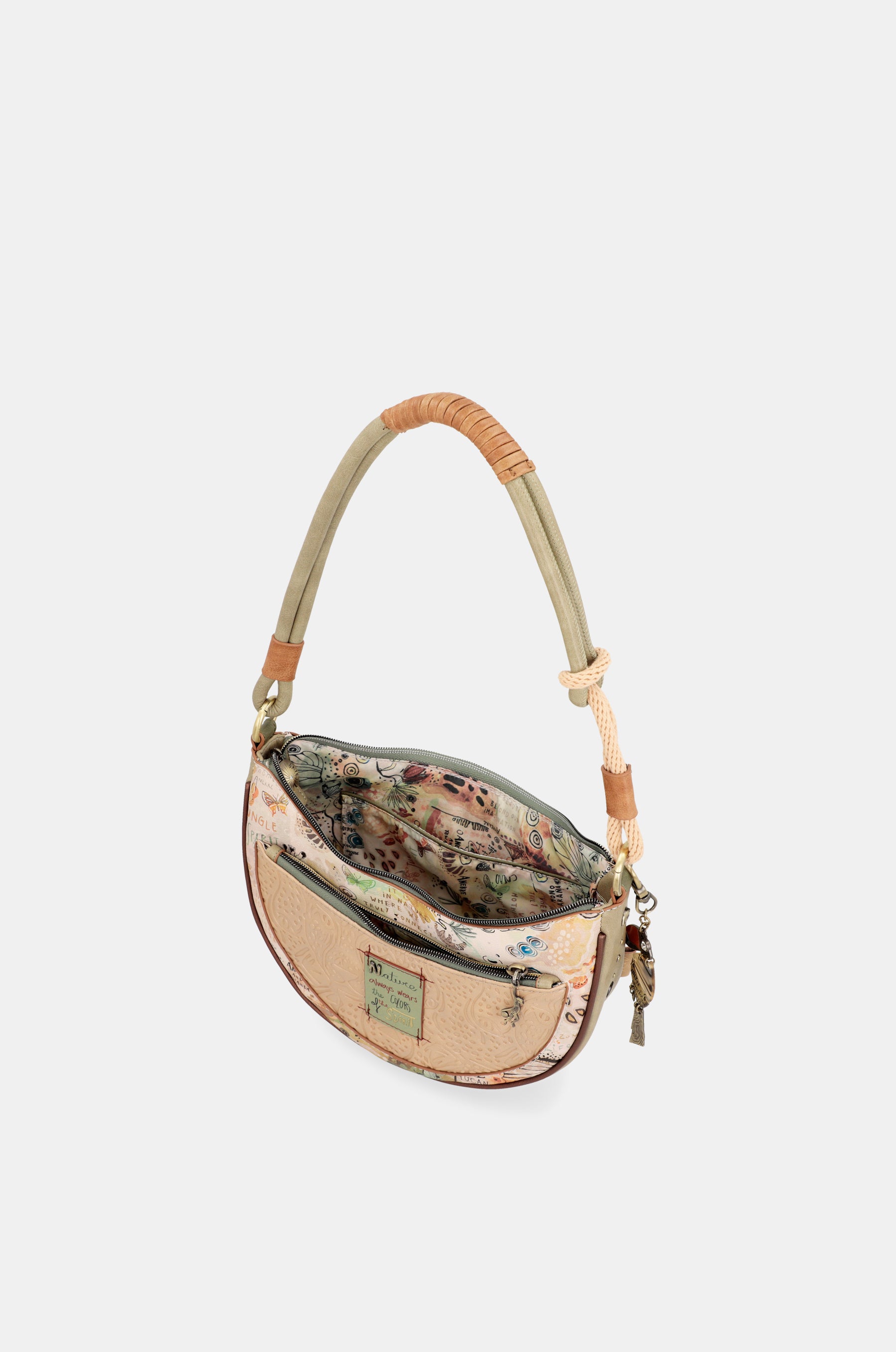 Borsa a tracolla ovale Amazonia più borsa a tracolla
