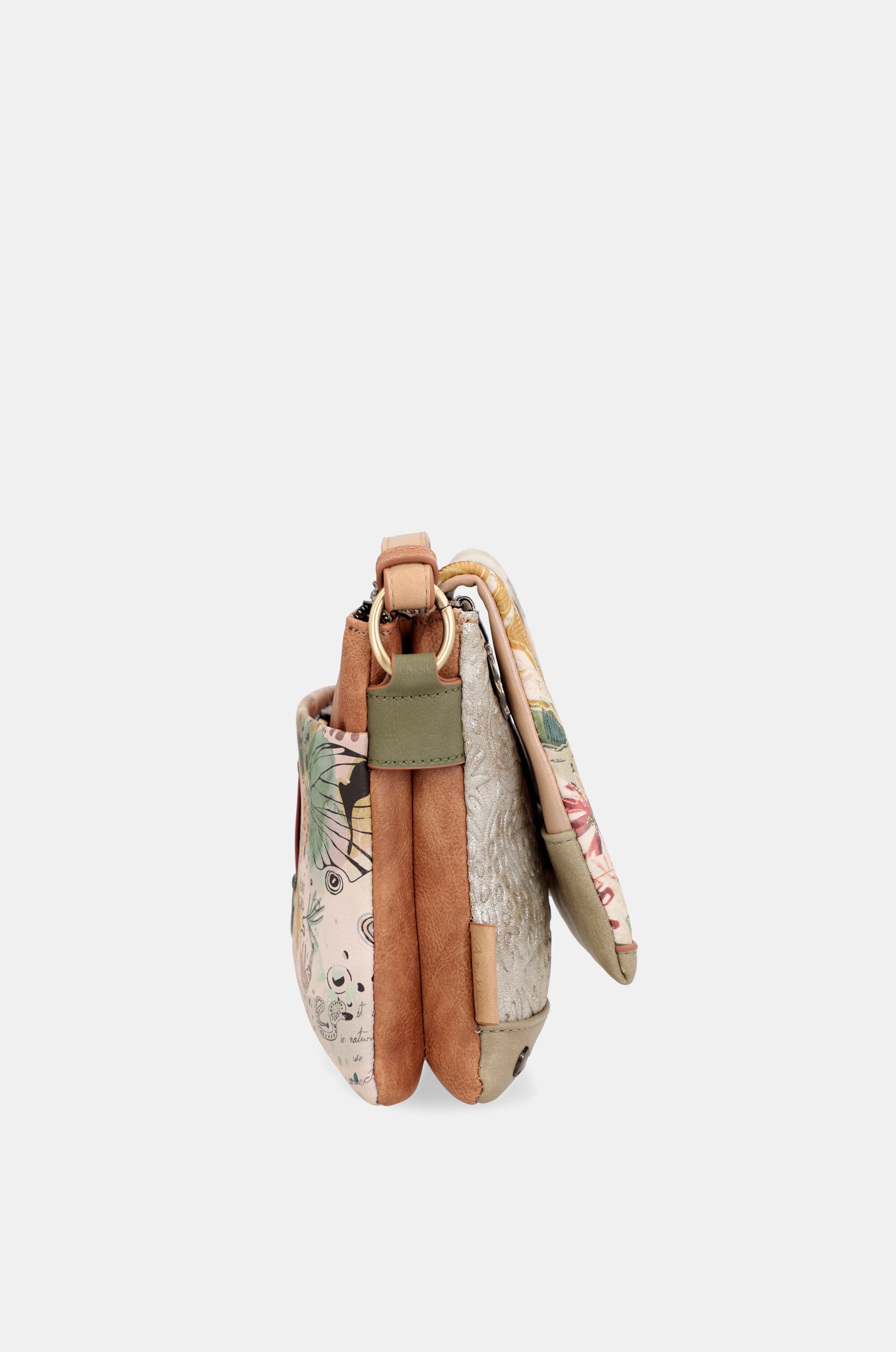 Borsa a tracolla con patta Amazonia