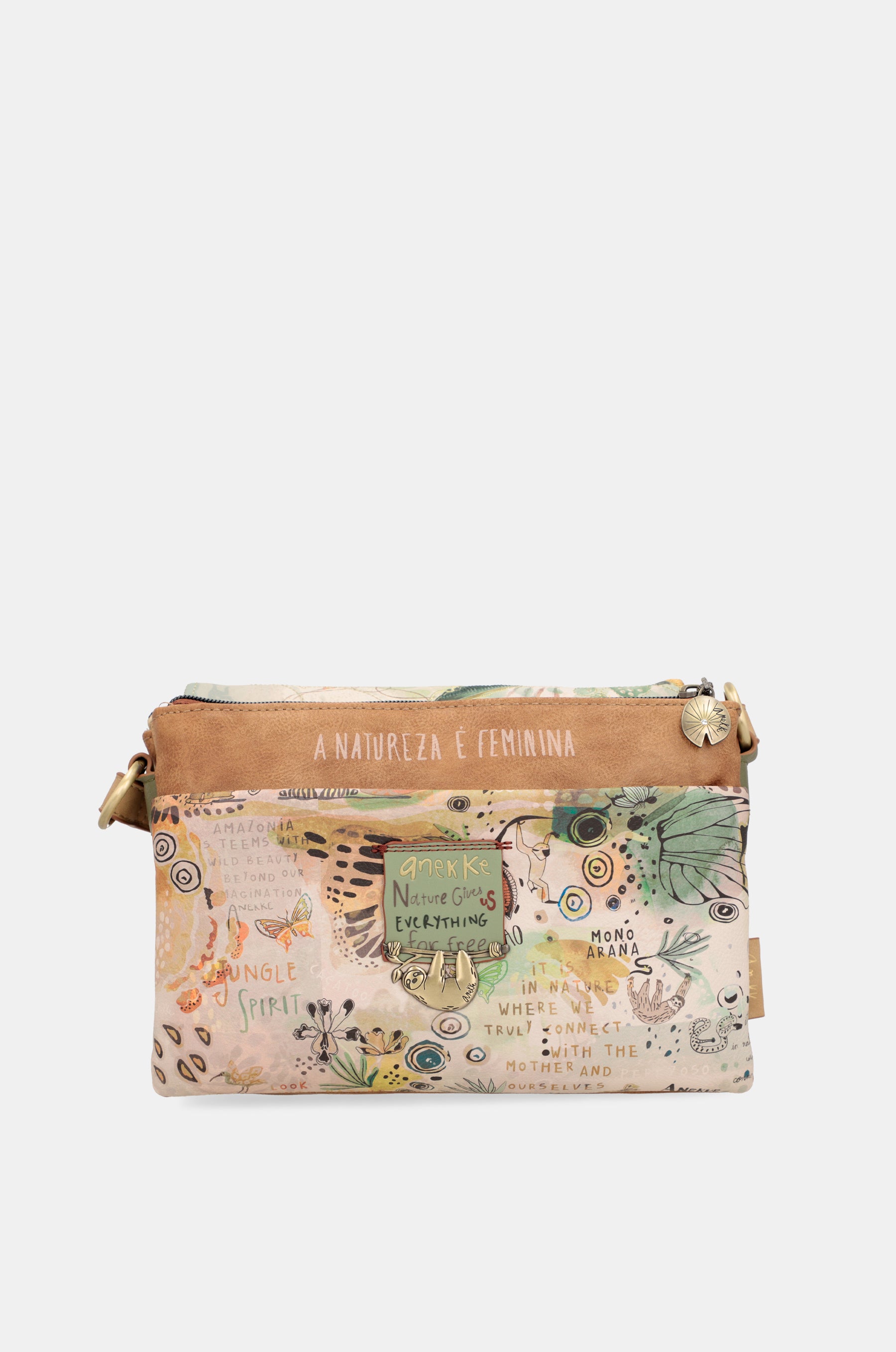 Borsa a tracolla con patta Amazonia