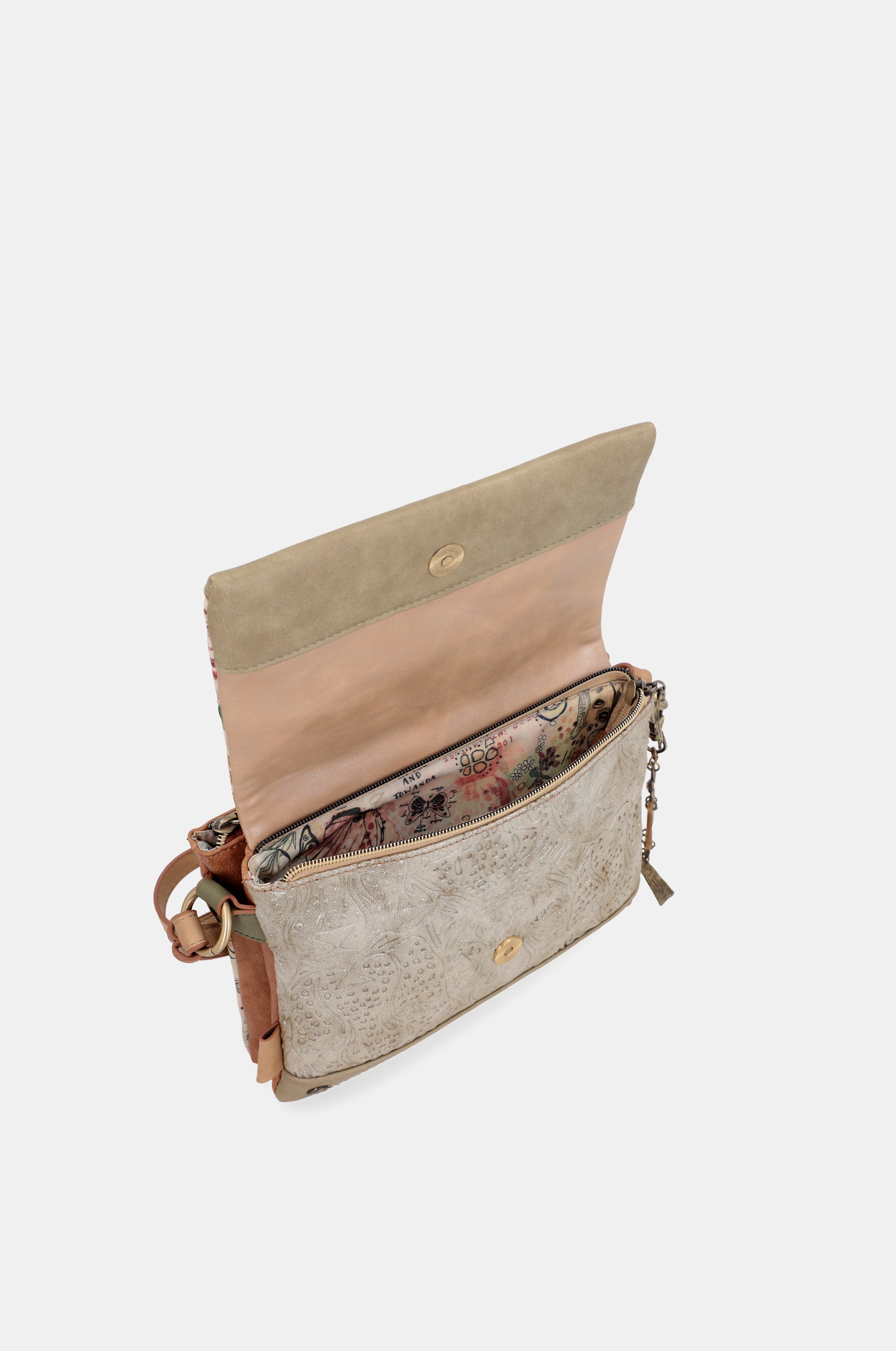 Borsa a tracolla con patta Amazonia