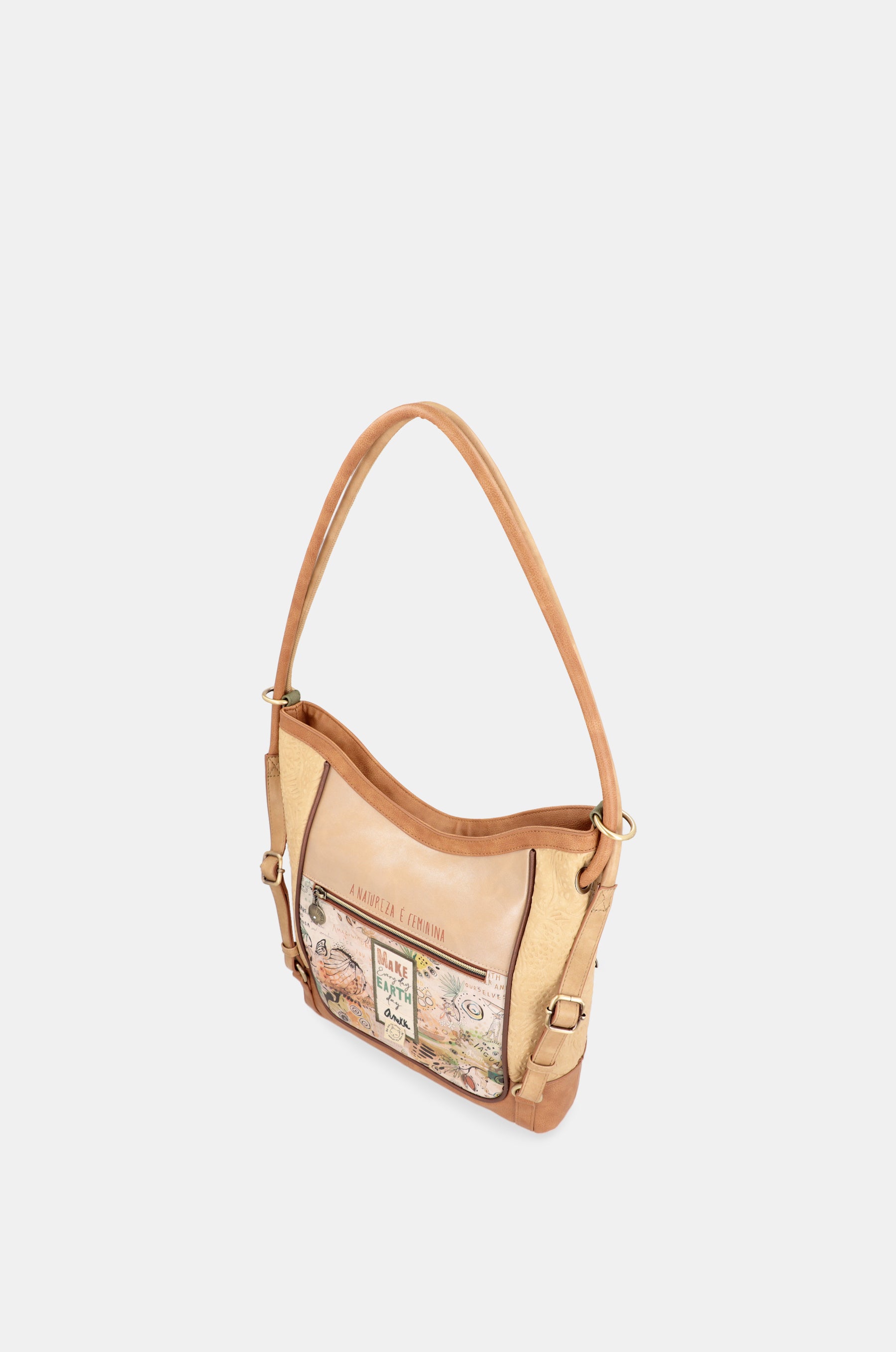 Borsa a tracolla convertibile Amazonia con zaino