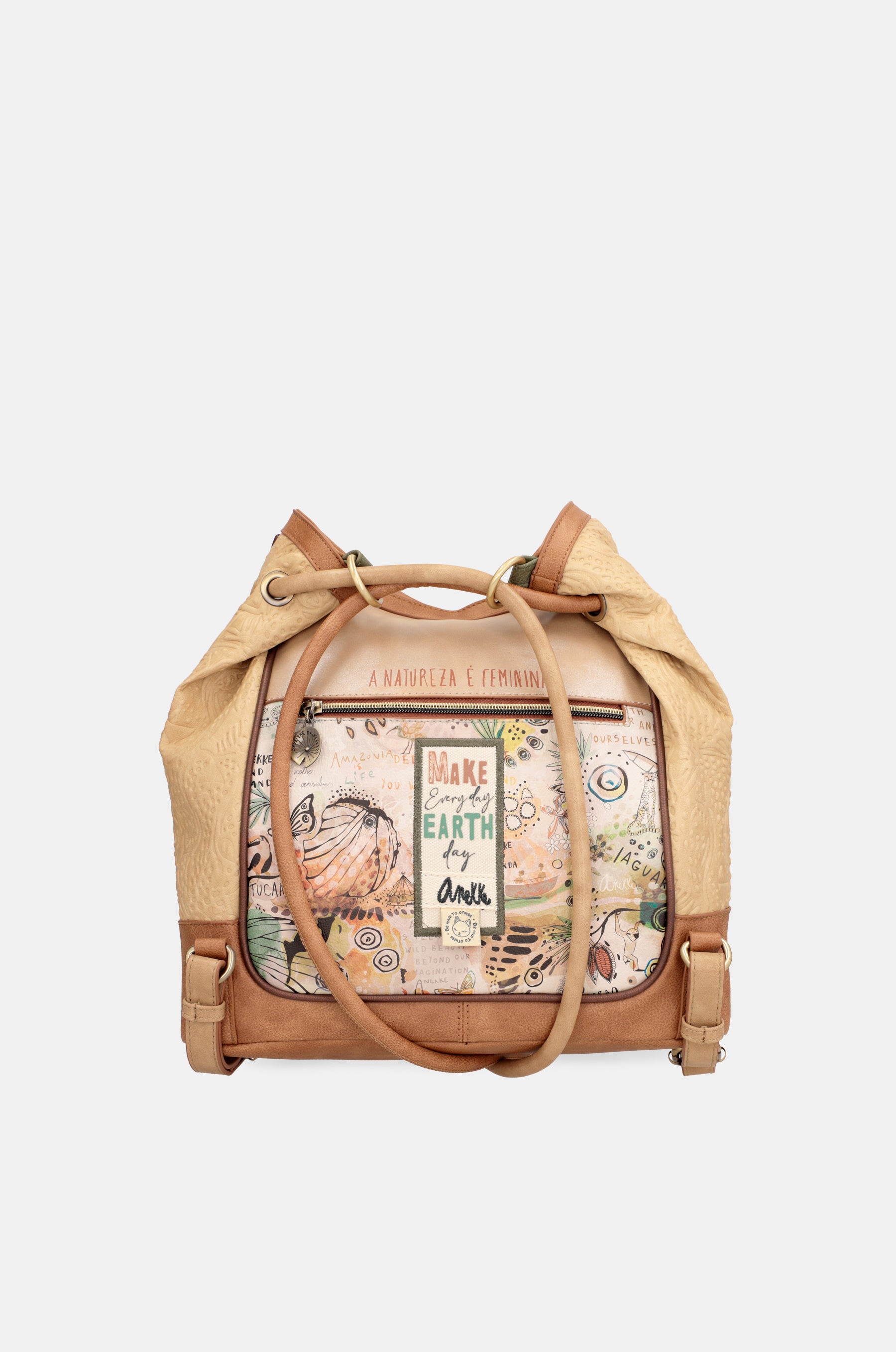 Borsa a tracolla convertibile Amazonia con zaino