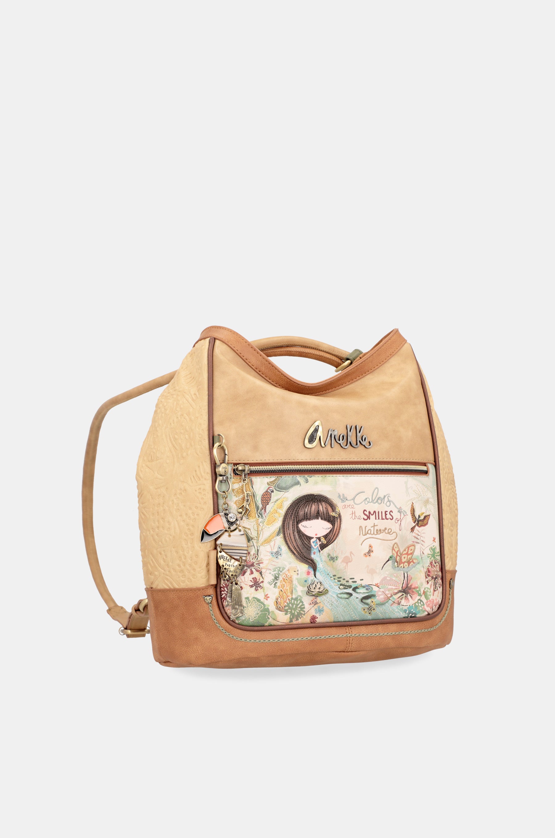 Borsa a tracolla convertibile Amazonia con zaino