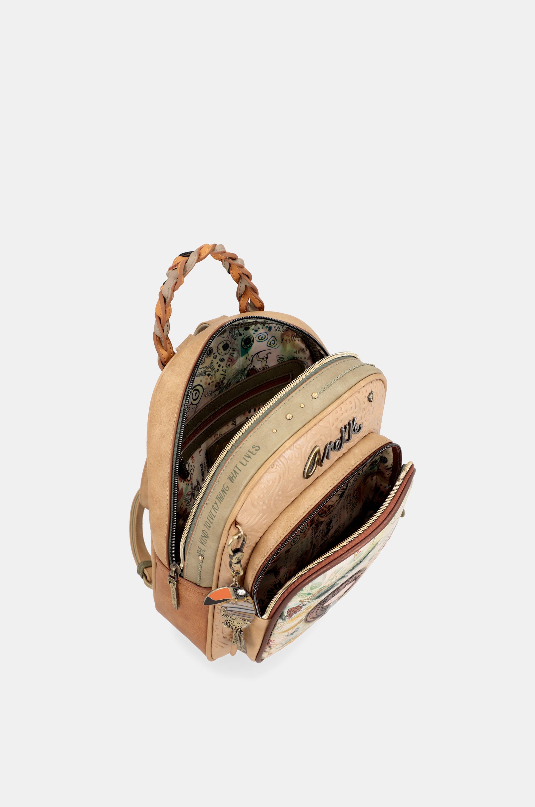 Zaino Amazonia con tasca frontale
