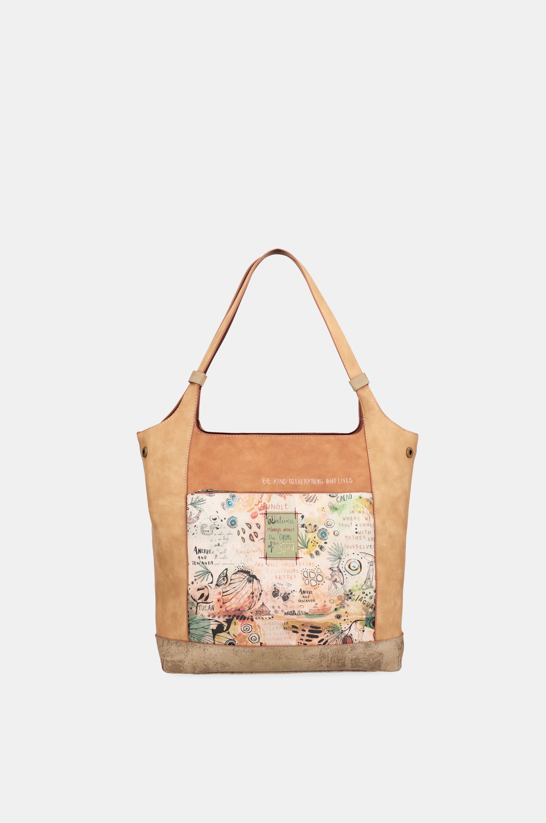 Borsa a tracolla grande a forma Butterfly