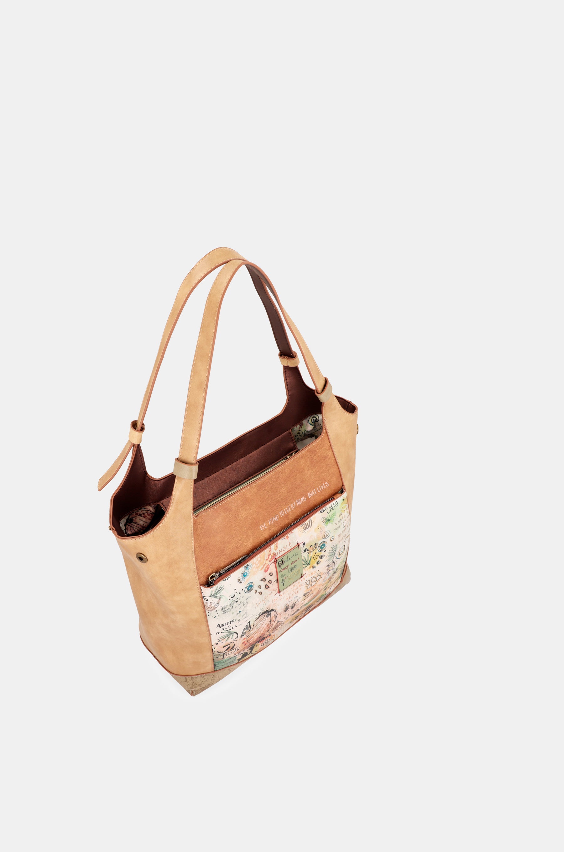 Borsa a tracolla grande a forma Butterfly
