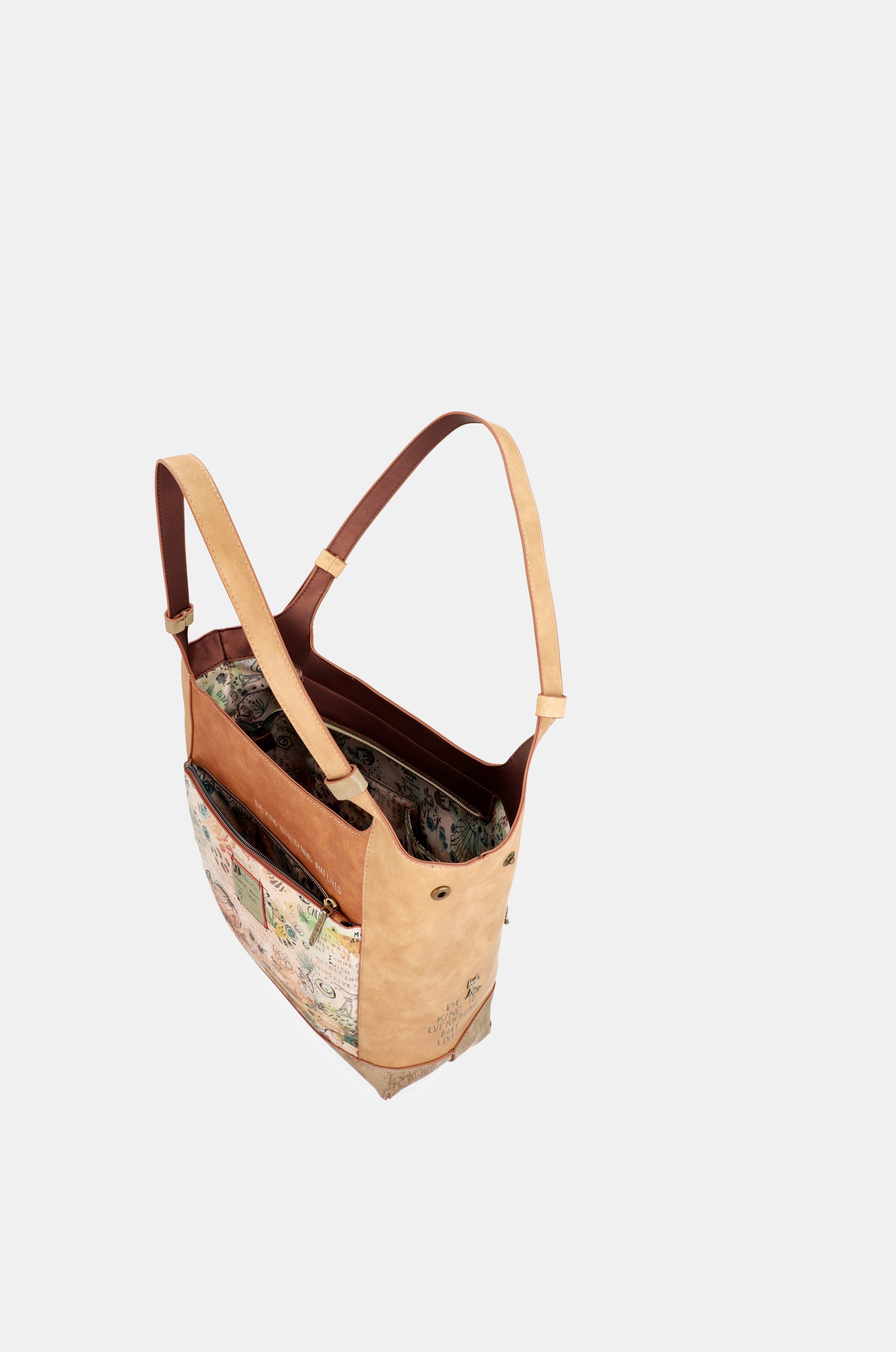 Borsa a tracolla grande a forma Butterfly